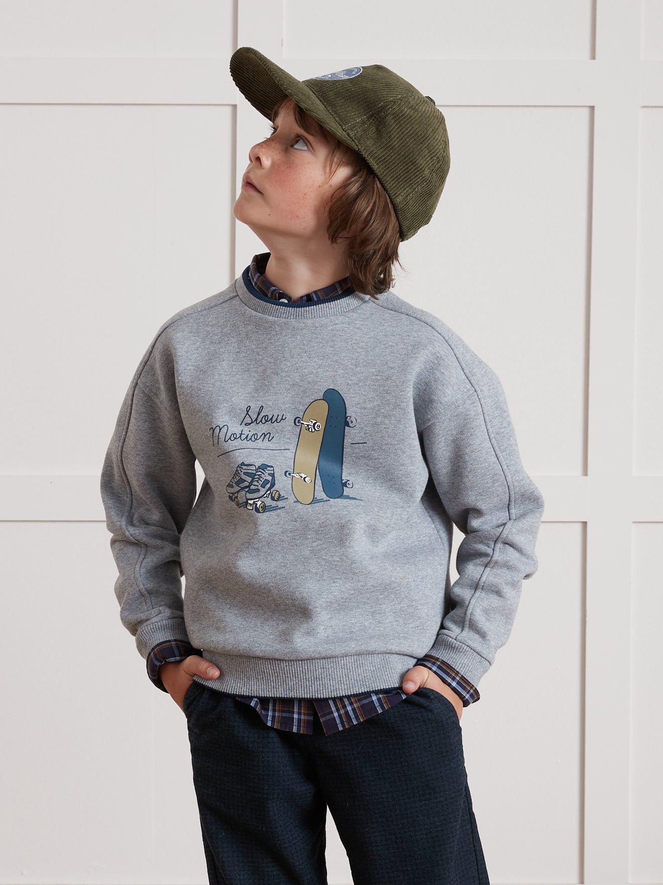 Jungen-Sweatshirt «skate»