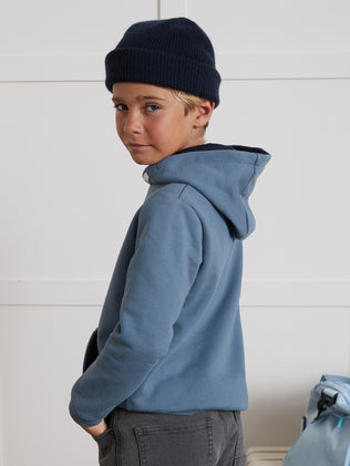 Jungen-Sweatshirt mit Kapuze