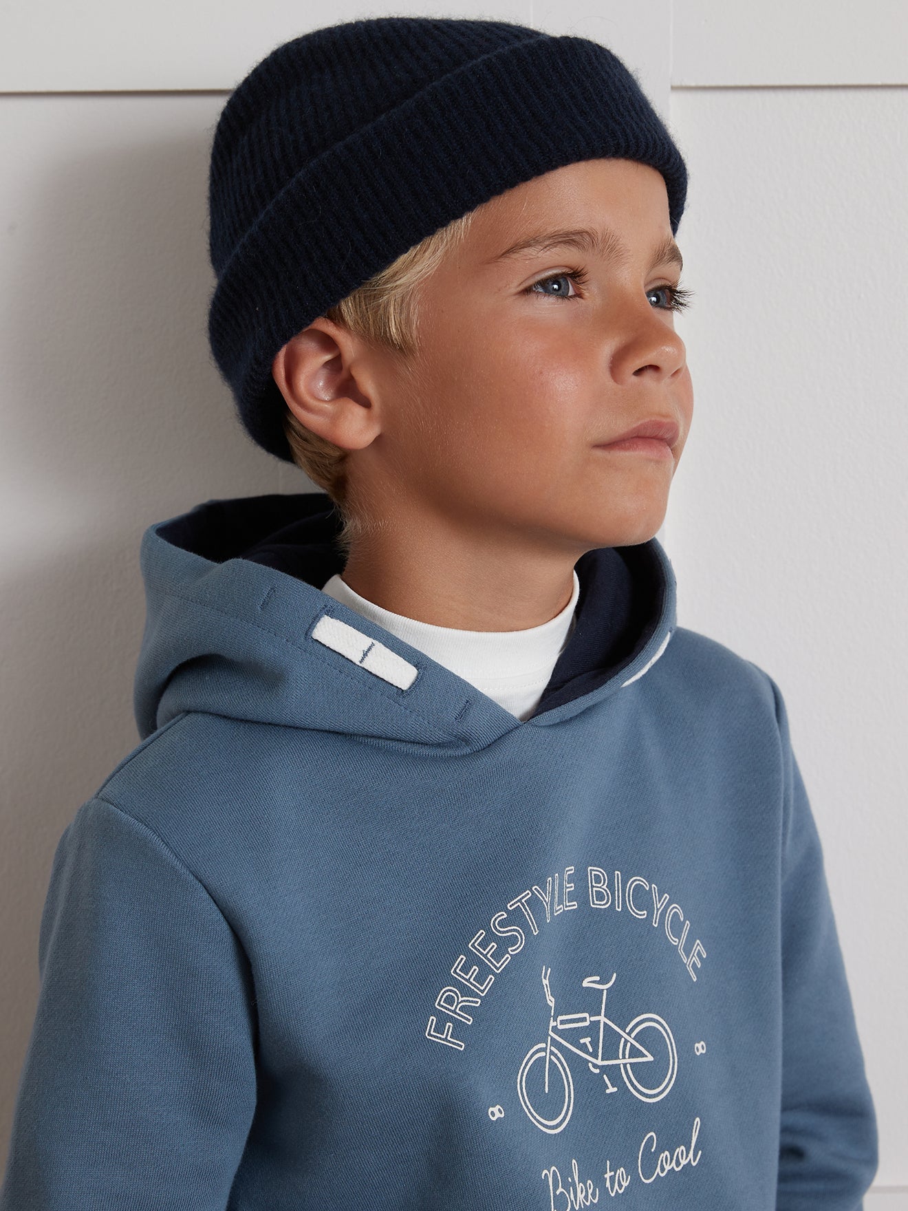 Jungen-Sweatshirt mit Kapuze