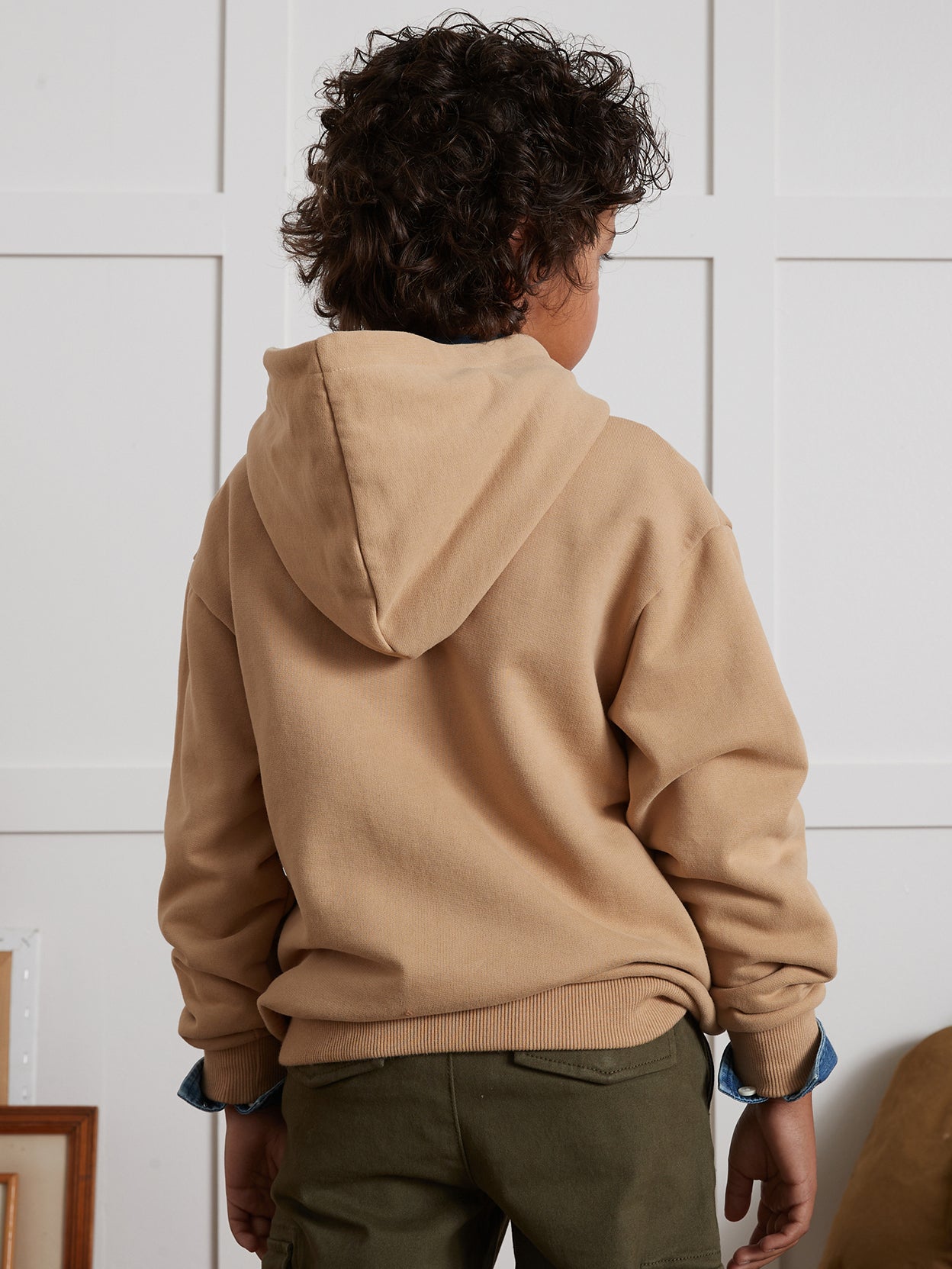 Jungen-Sweatshirt mit Kapuze