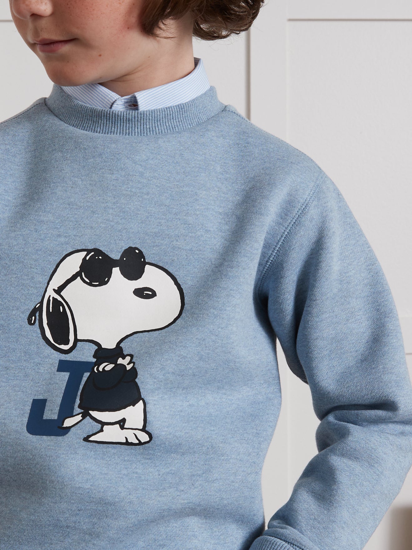 Kinder-Sweatshirt Cyrillus X PEANUTS™ – Snoopy Kollektion