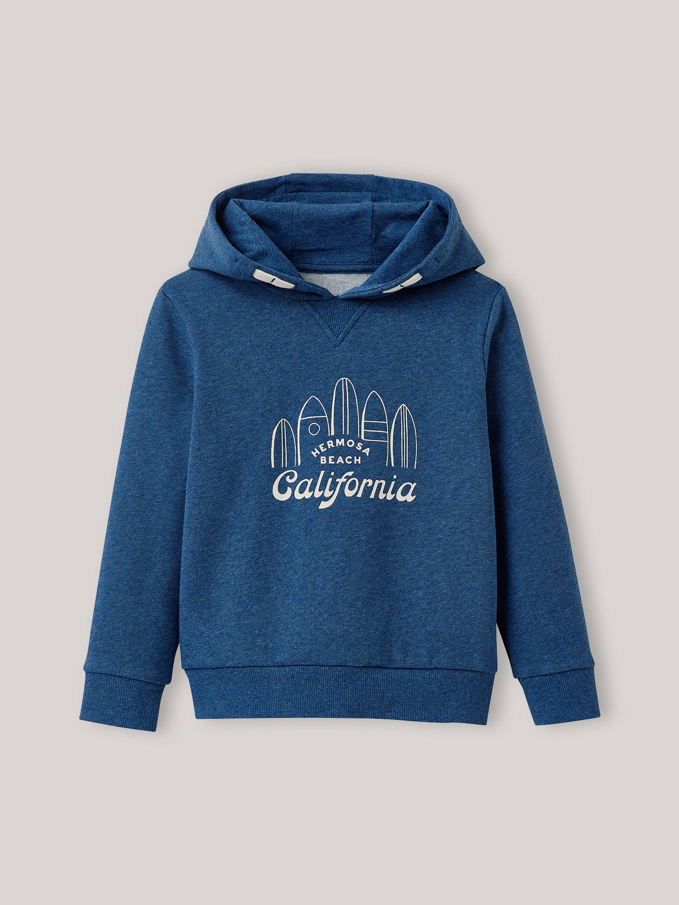 Jungen-Sweatshirt mit Kapuze – Bio-Baumwolle