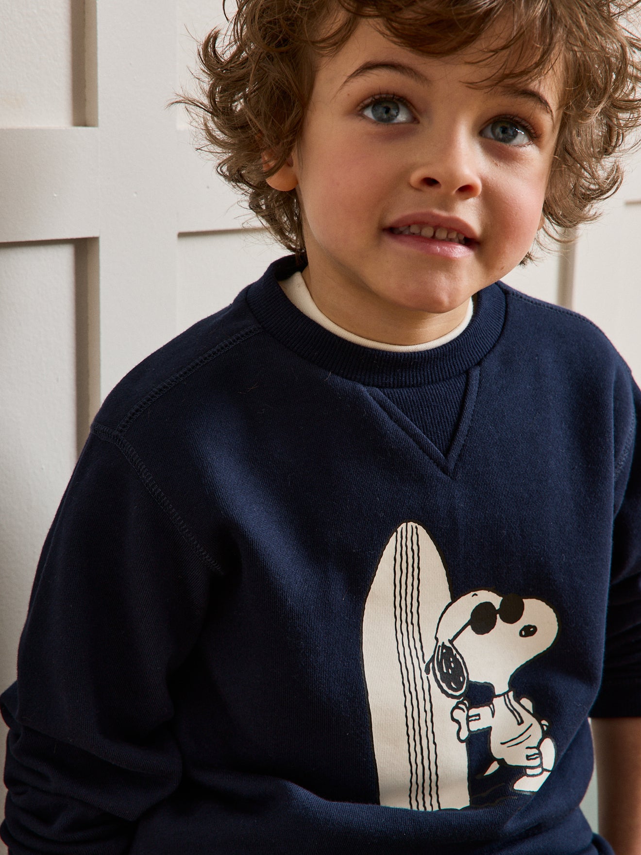 Kinder-Sweatshirt Cyrillus X PEANUTS™ – Snoopy-Kollektion