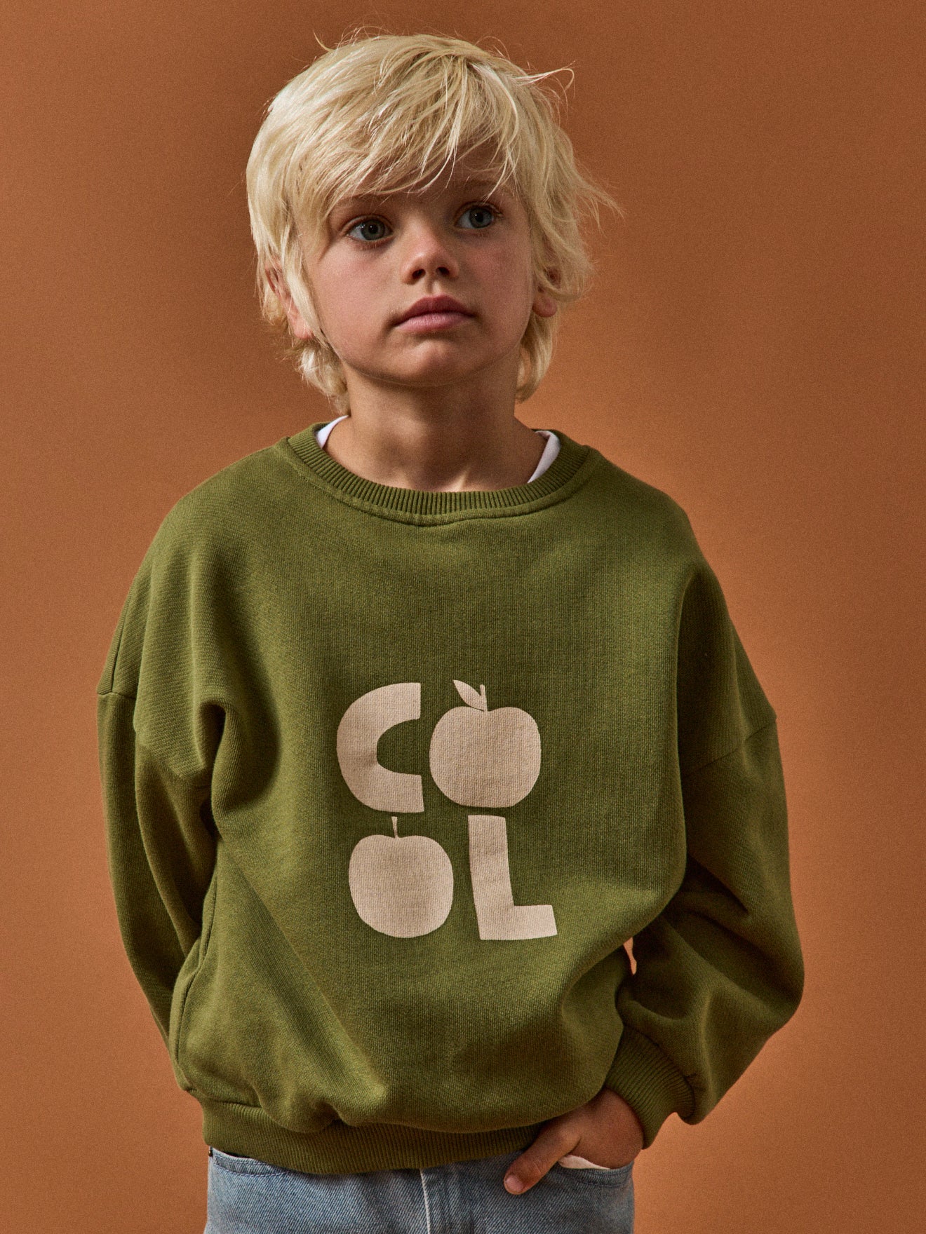 Jungen-Sweatshirt BALLOON – Kollektion von Cyrillus X Apaches