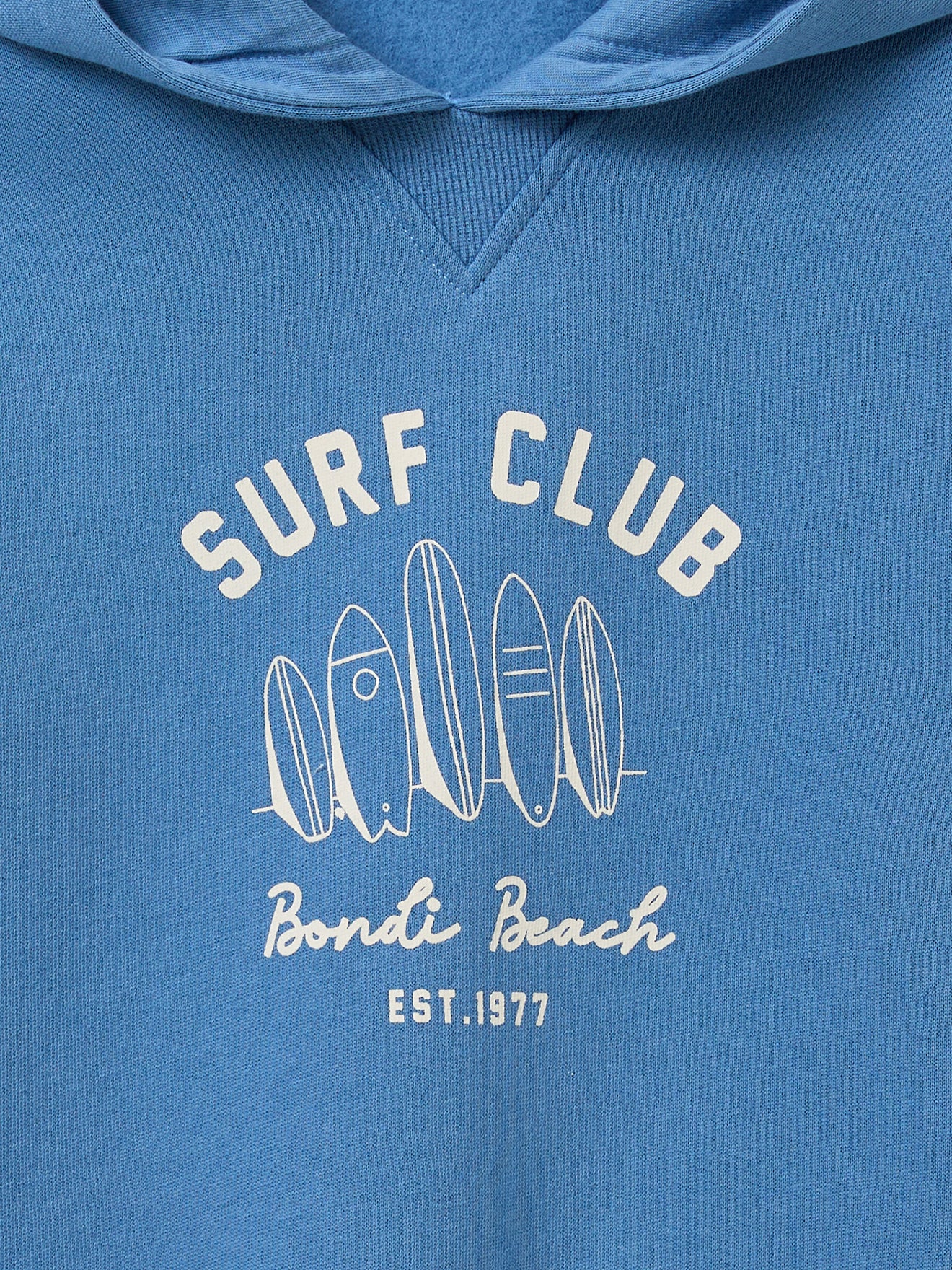 Jungen-Sweatshirt mit Kapuze – Bio-Baumwolle