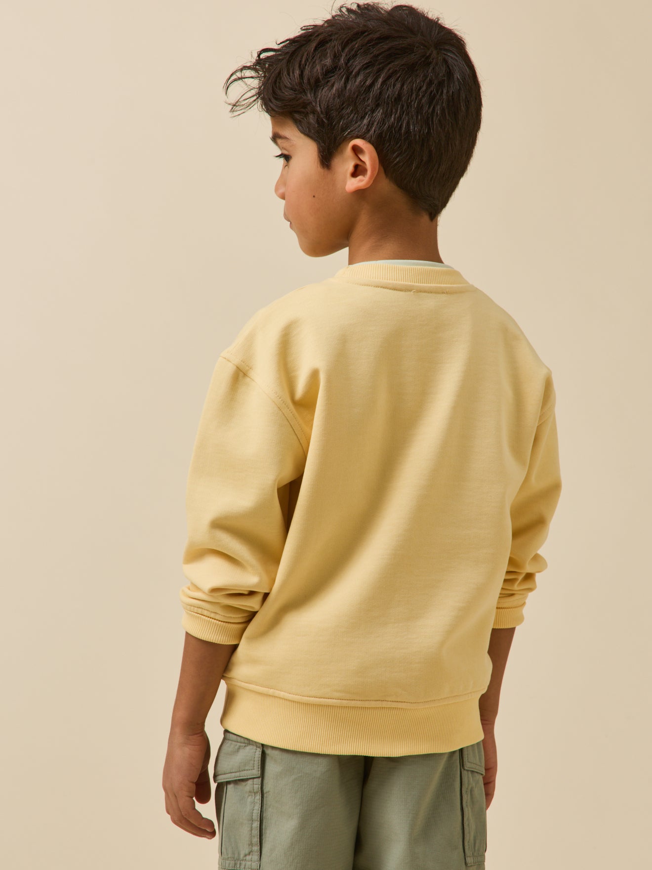Jungen-Sweatshirt im Surf-Look – Bio-Baumwolle