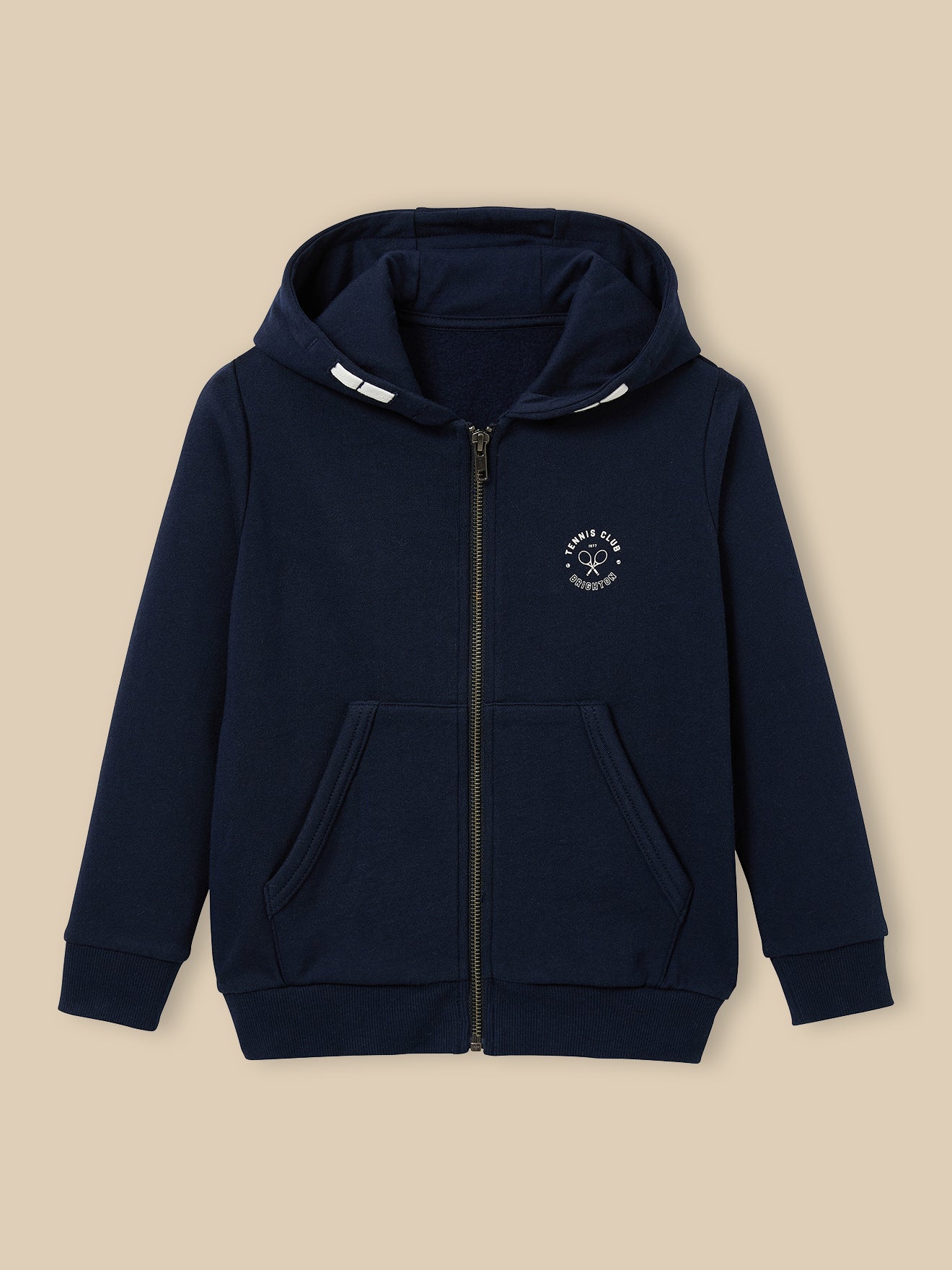 Jungen-Sweatshirt mit Kapuze – Bio-Baumwolle