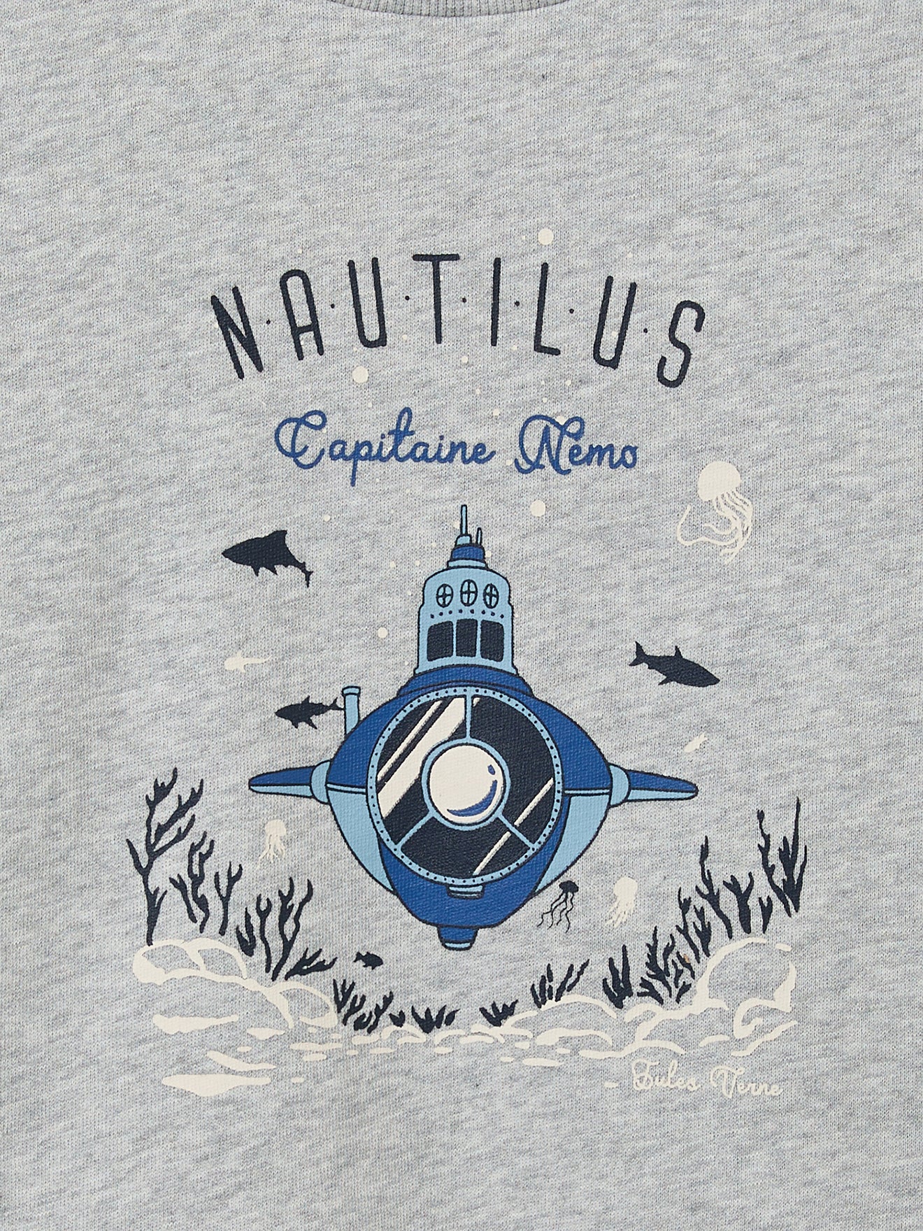 Kinder-Sweatshirt aus der Jules Verne Kollektion – Bio-Baumwolle