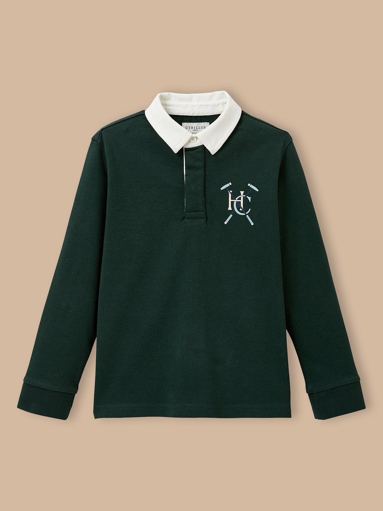 Jungen-Rugby-Poloshirt