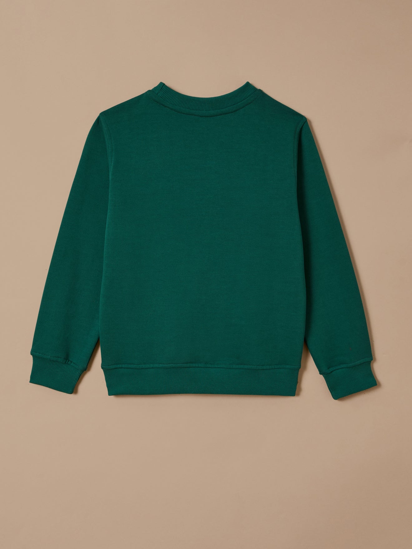 Jungen-Sweatshirt mit Druckmotiv – Bio-Baumwolle
