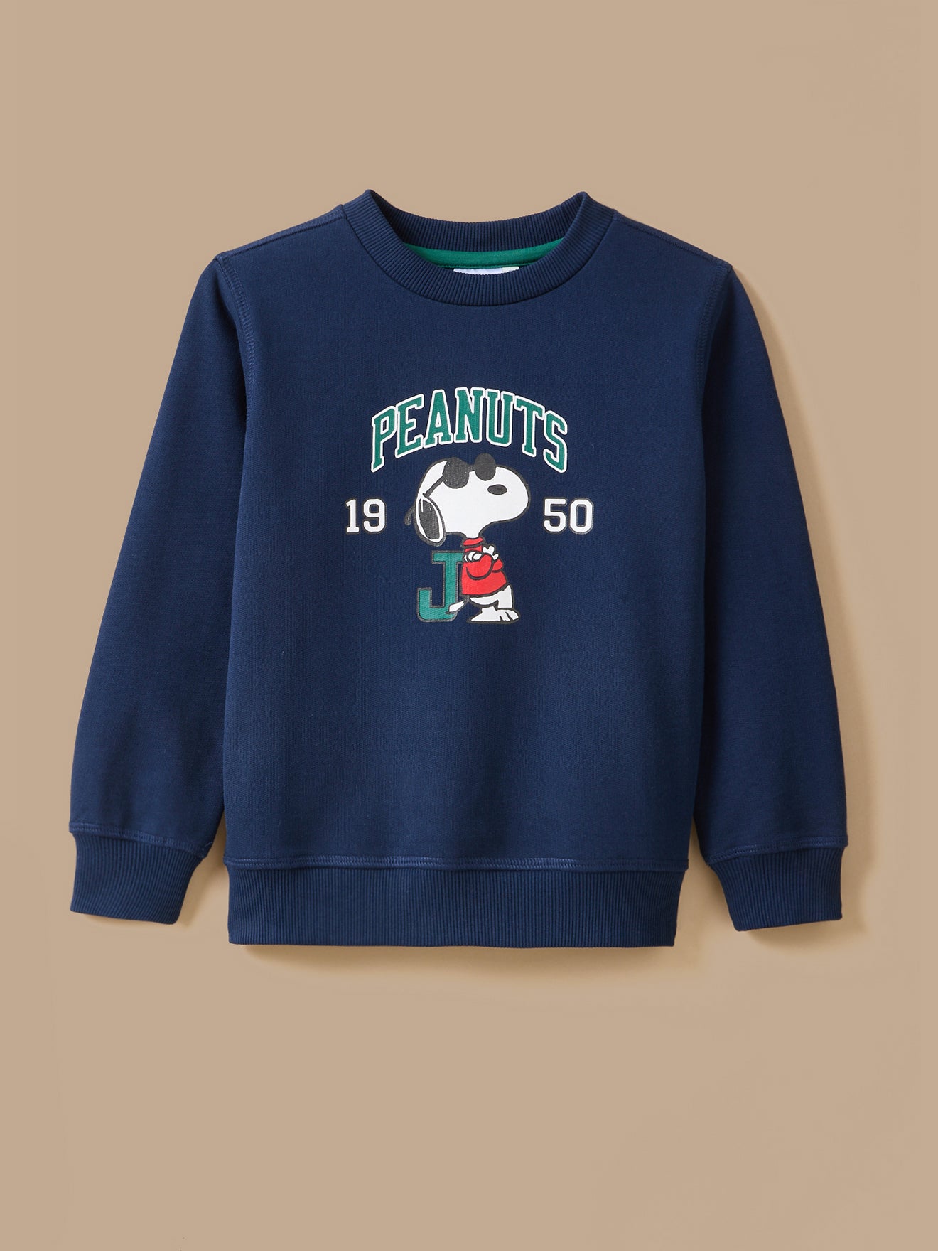 Kinder-Sweatshirt Cyrillus X PEANUTS™ – « Snoopy » Kollektion