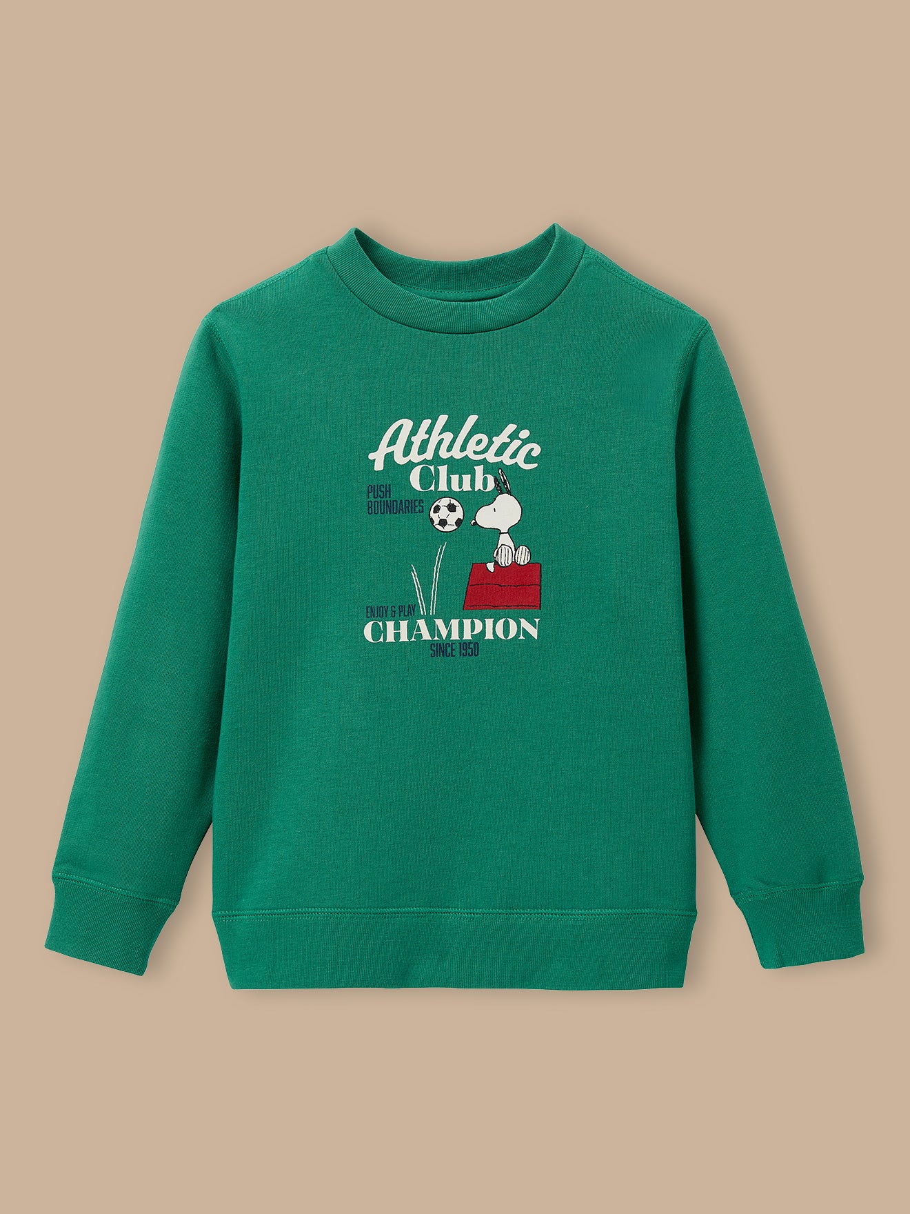 Kinder-Sweatshirt Cyrillus X PEANUTS™ – « Snoopy » Kollektion