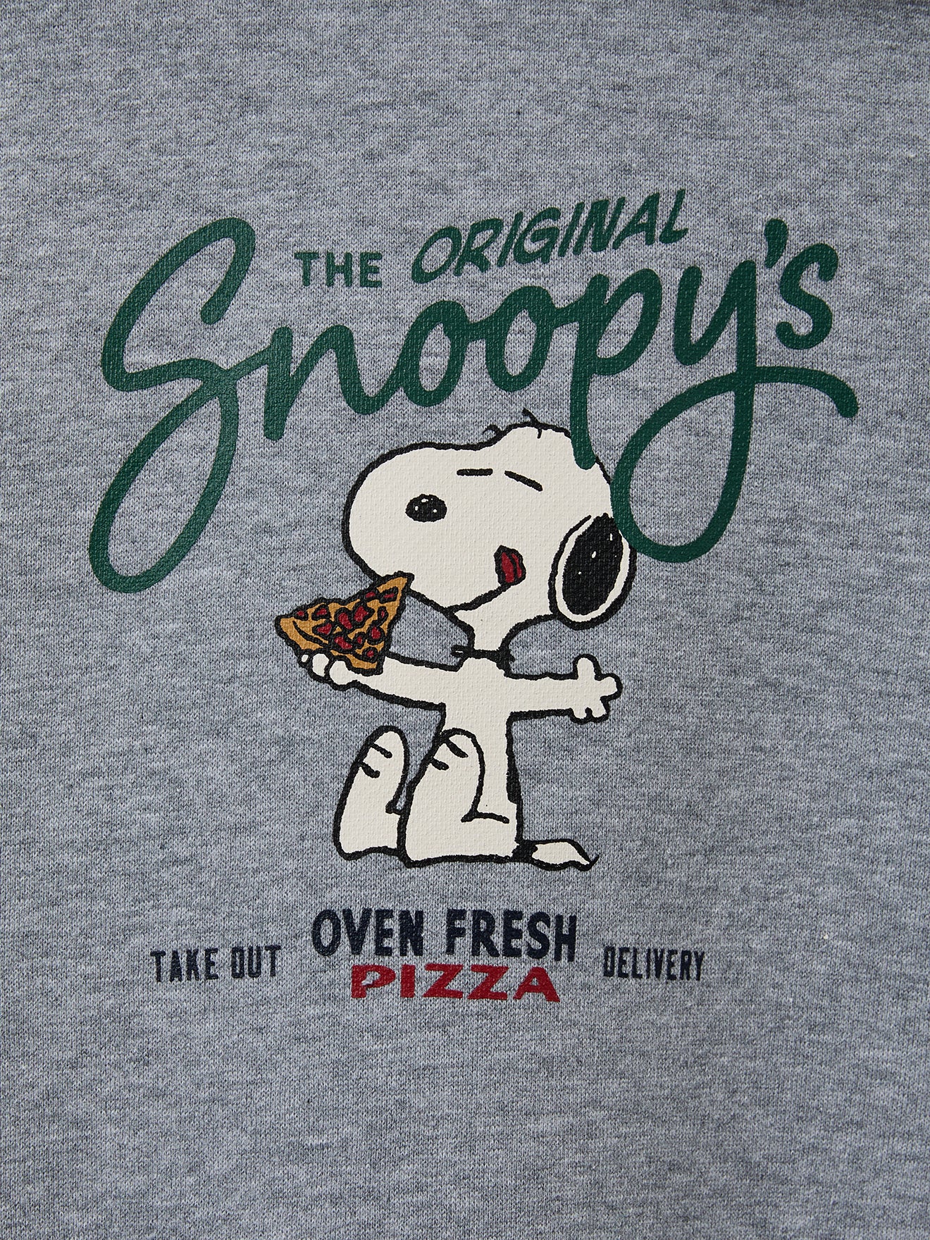 Kinder-Kapuzen-Sweatshirt Cyrillus X PEANUTS™ – Kollektion « Snoopy »