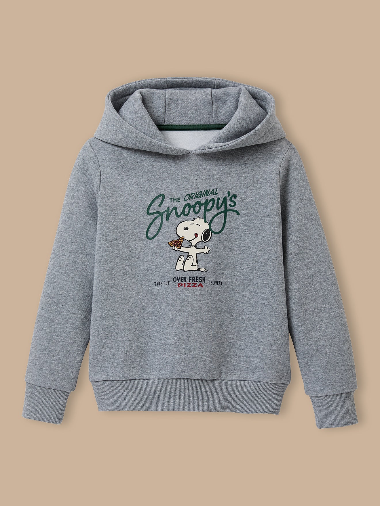 Kinder-Kapuzen-Sweatshirt Cyrillus X PEANUTS™ – Kollektion « Snoopy »