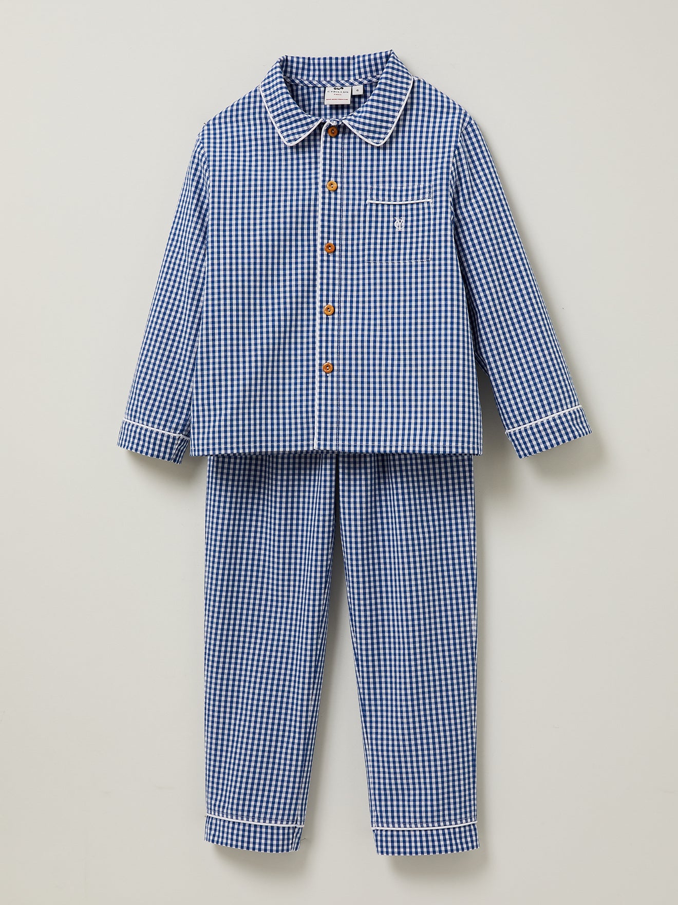 Jungen-Pyjama, Vichy-Karo