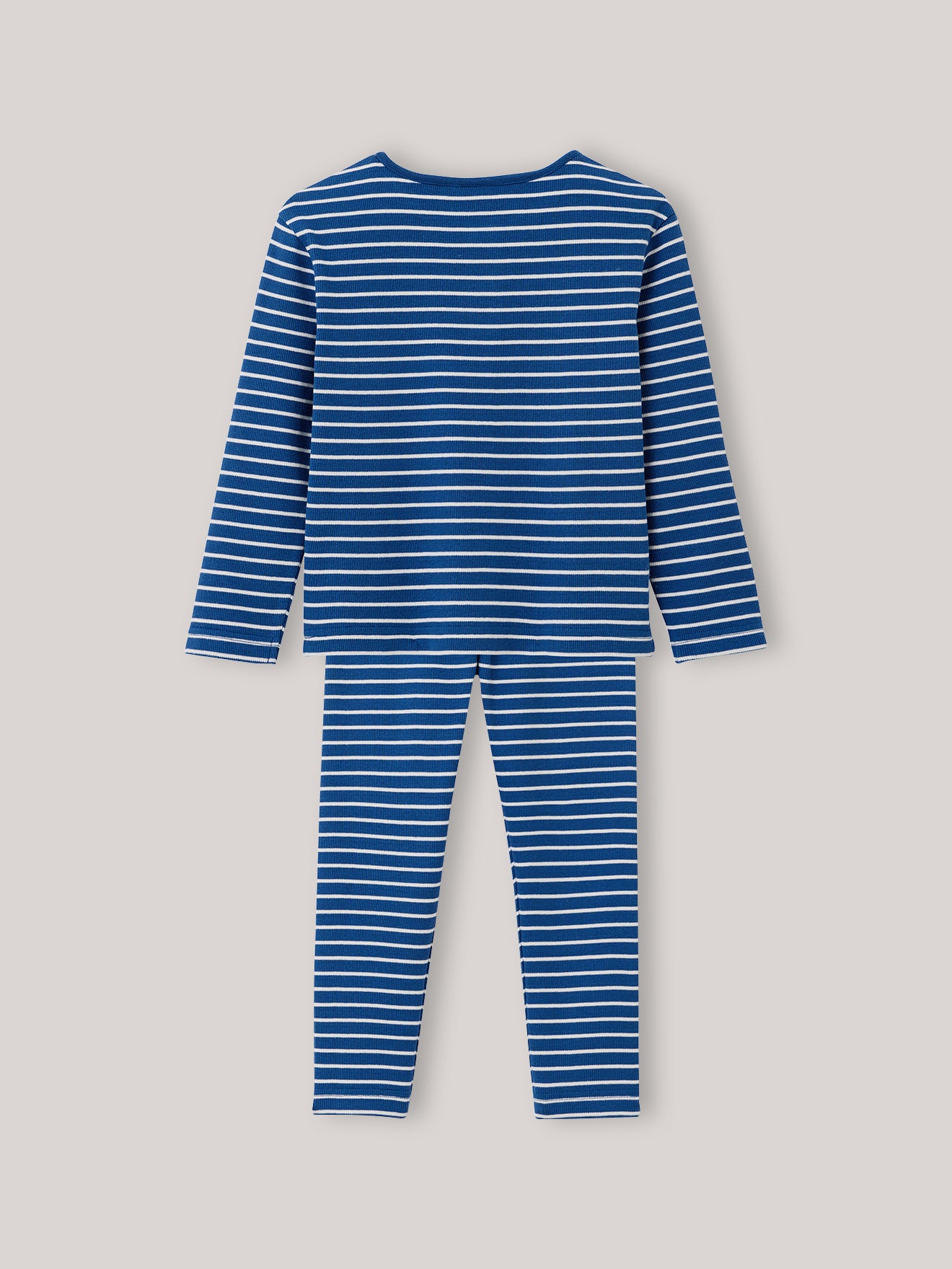 Jungen Pyjama aus Strick – Bio-Baumwolle