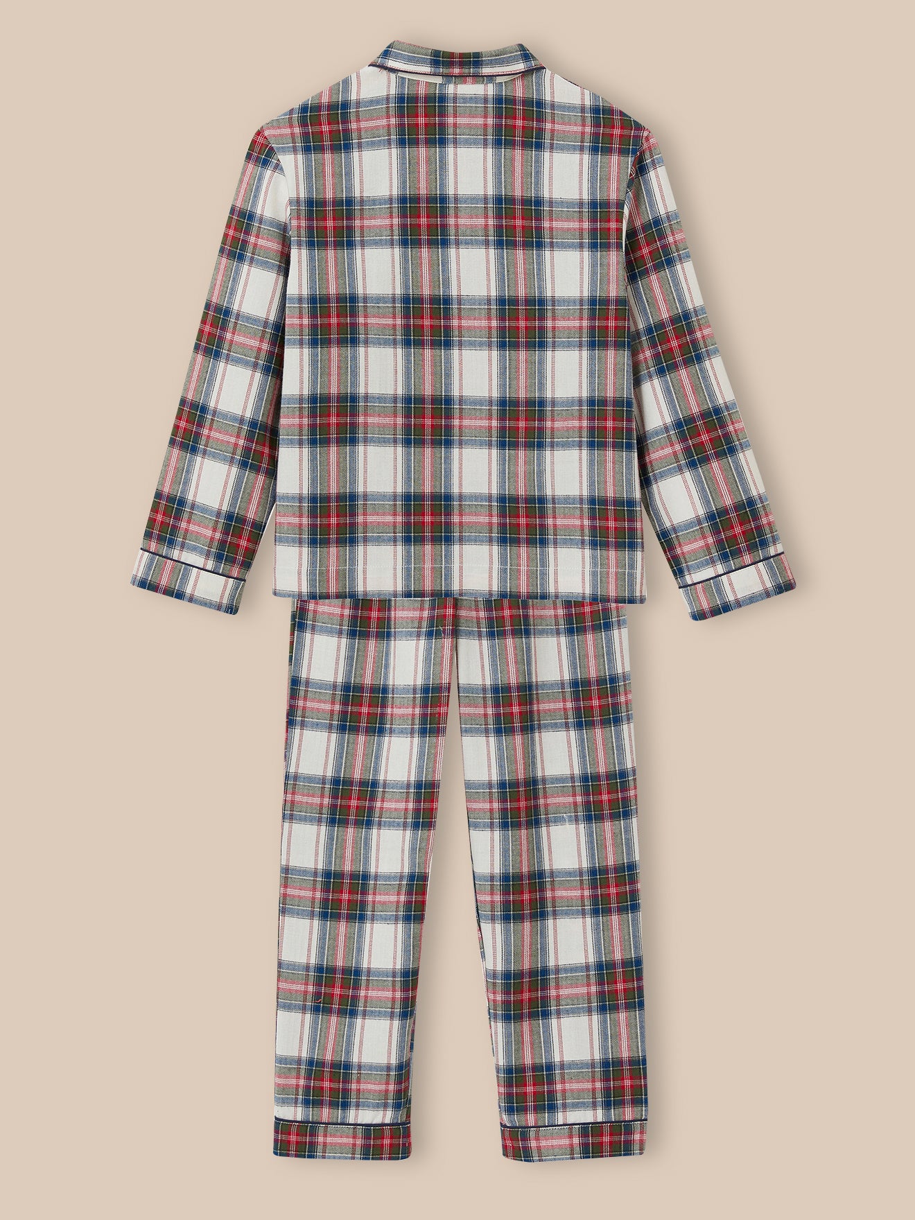 Pyjama mit Karomuster