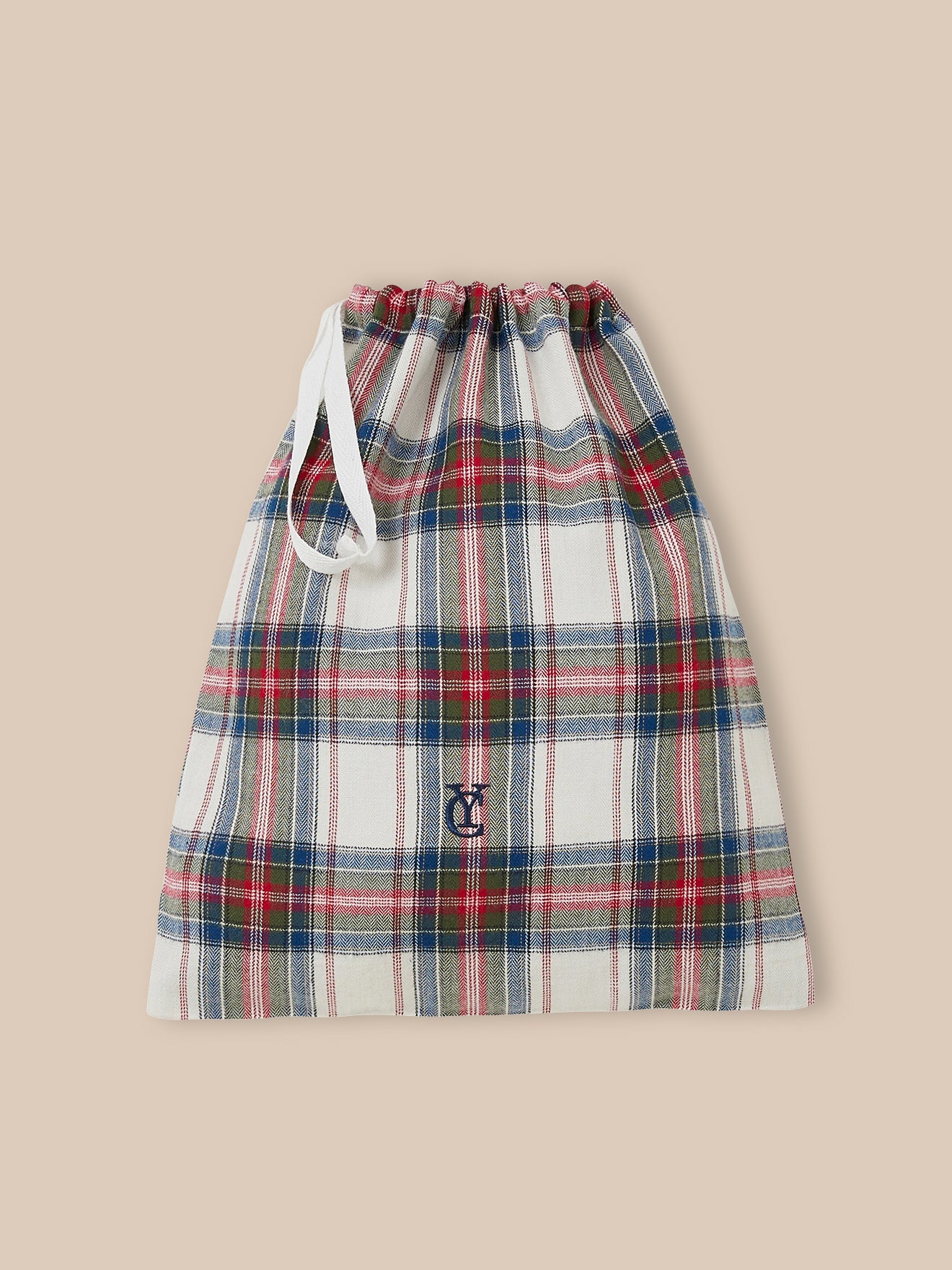 Pyjama mit Karomuster