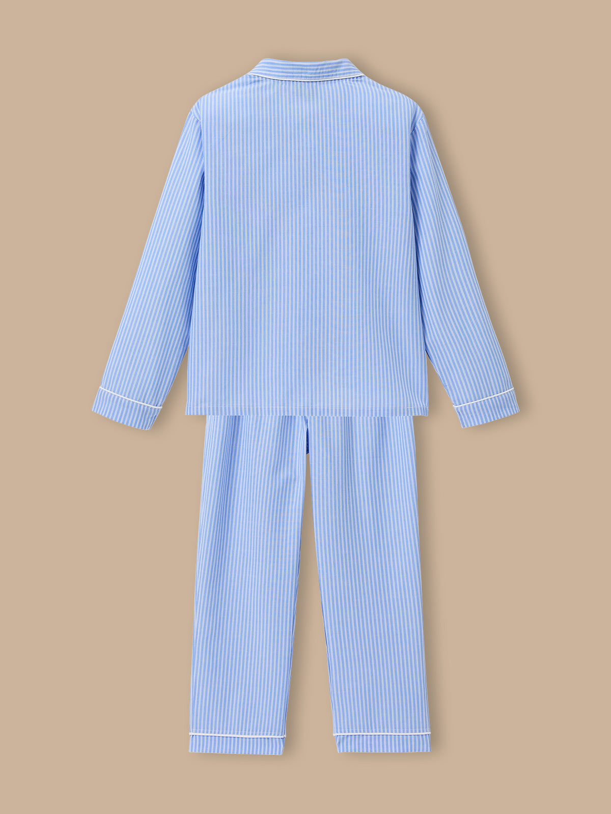 Jungen-Pyjama mit Streifenmuster im Großvater-Look