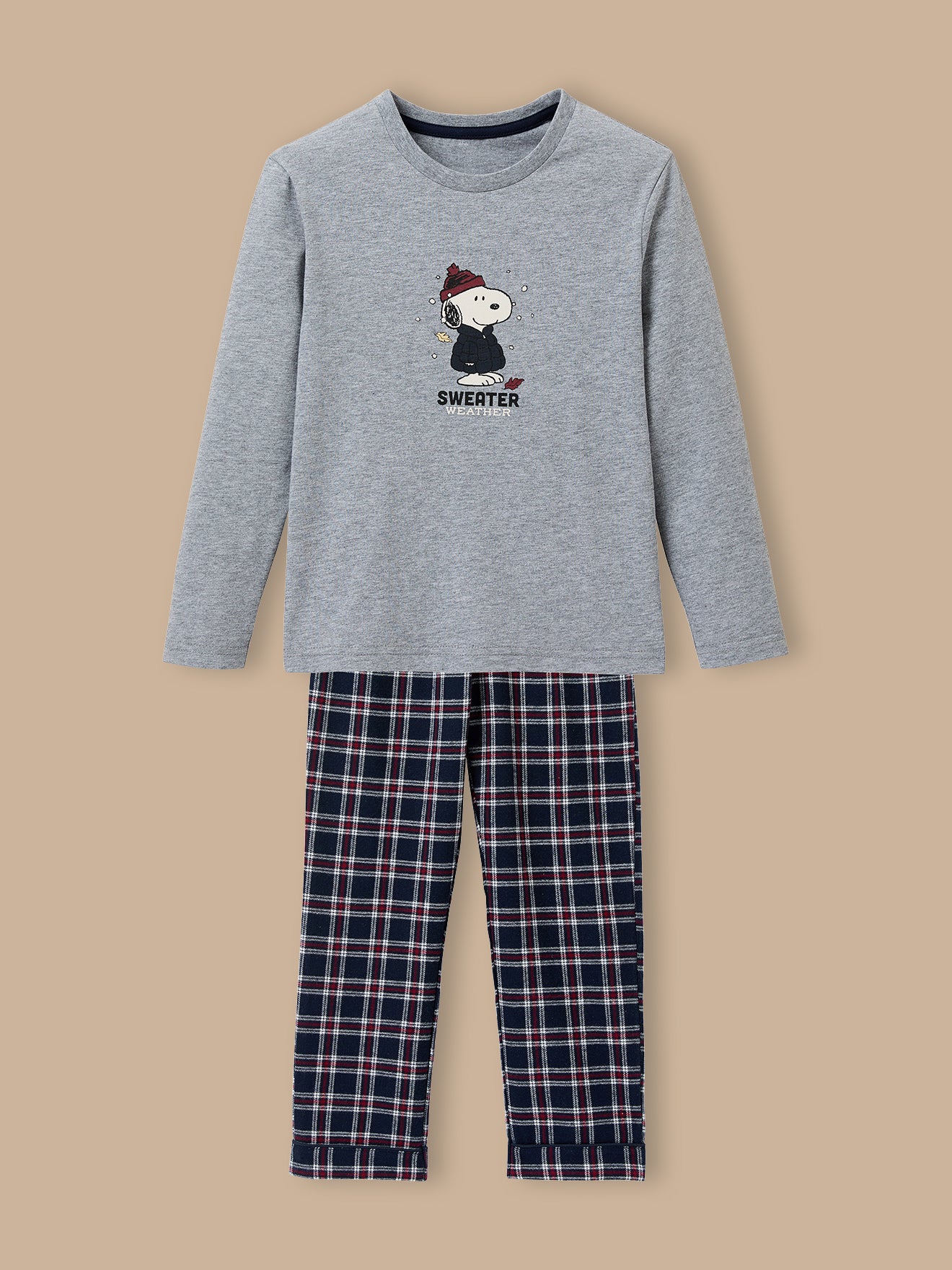 Kinder-Pyjama Cyrillus X PEANUTS™ – Snoopy Kollektion