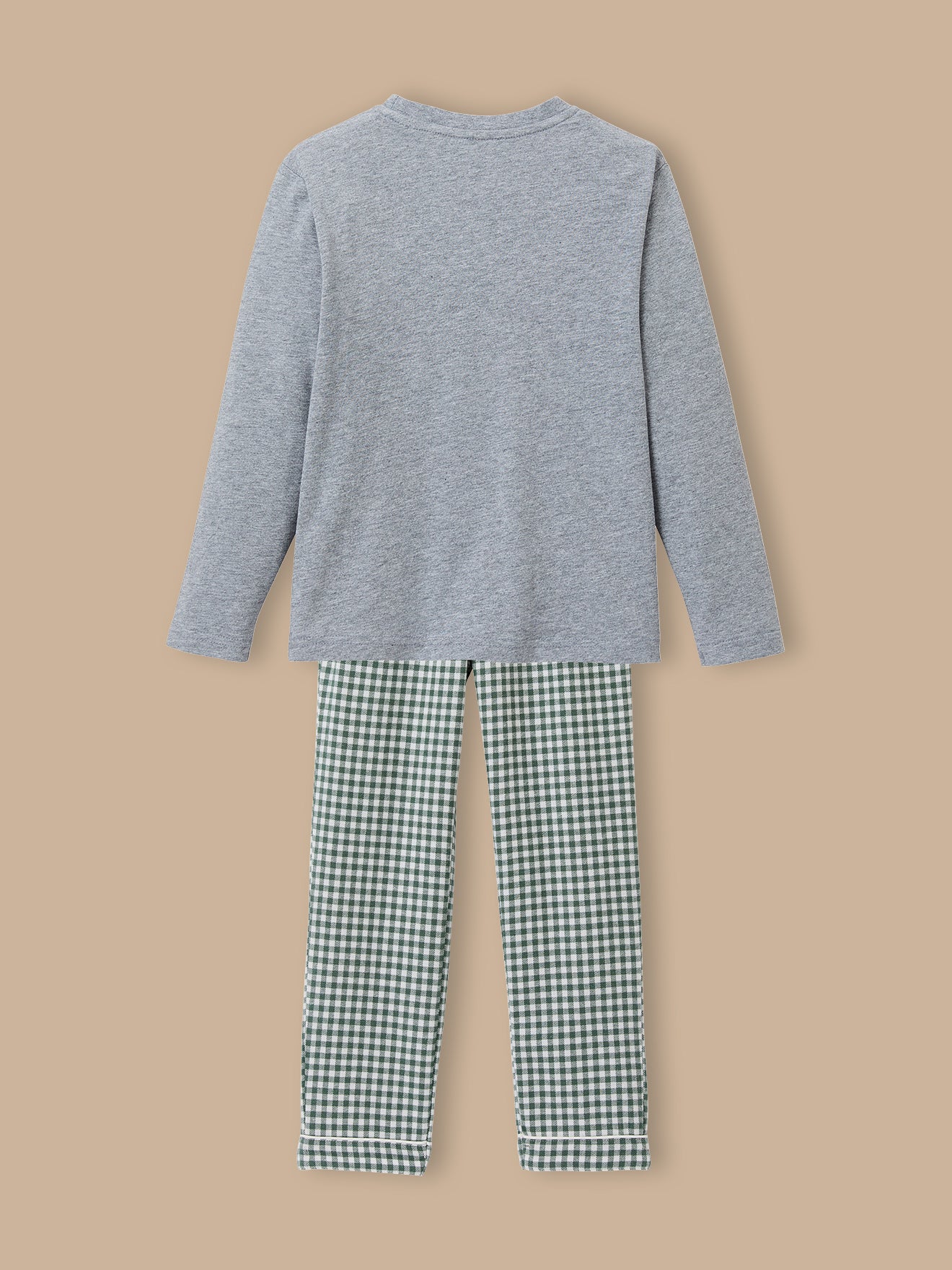 Jungen-Pyjama mit Druckmotiv – Bio-Baumwolle