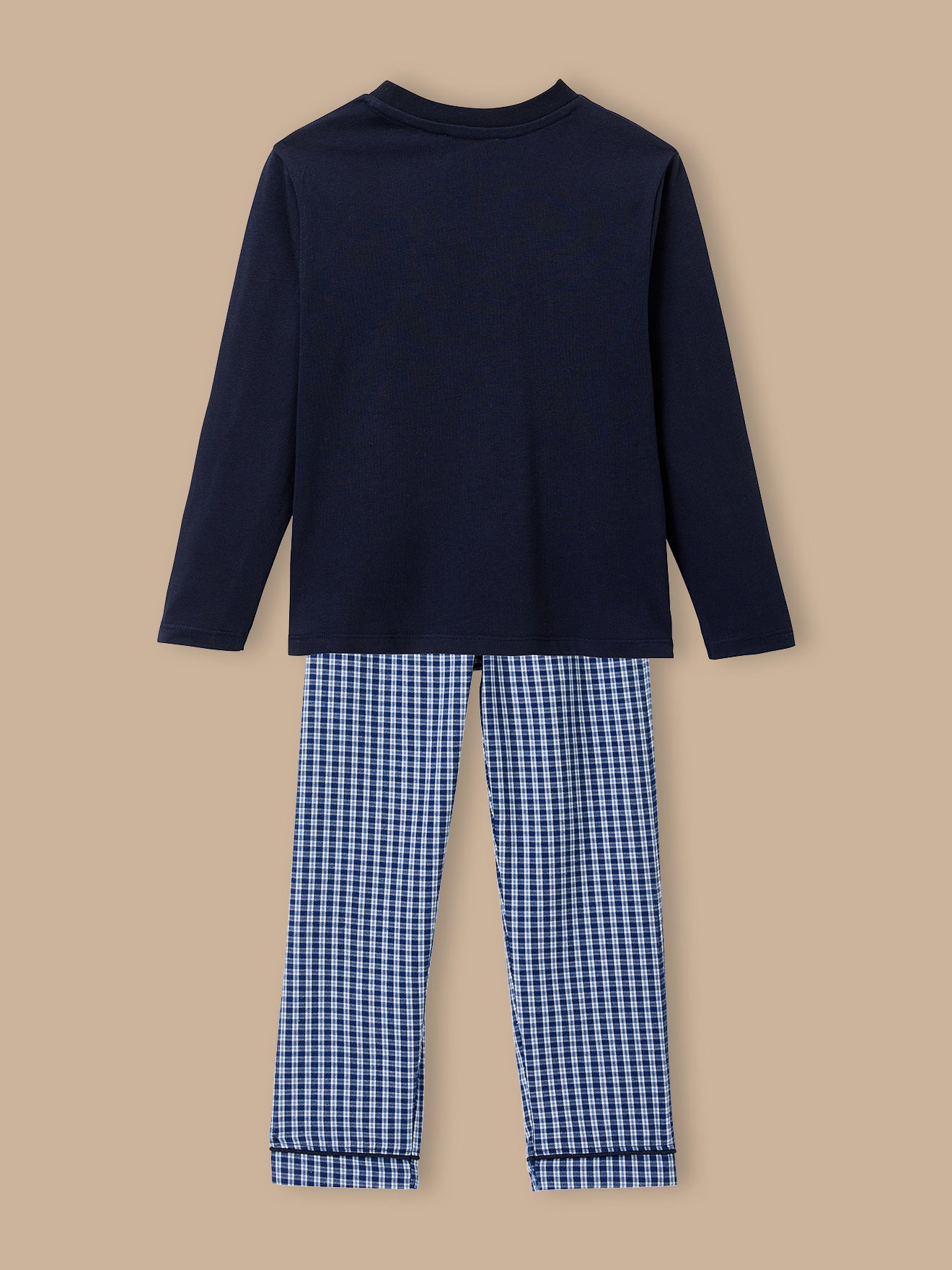 Jungen-Pyjama mit Druckmotiv – Bio-Baumwolle
