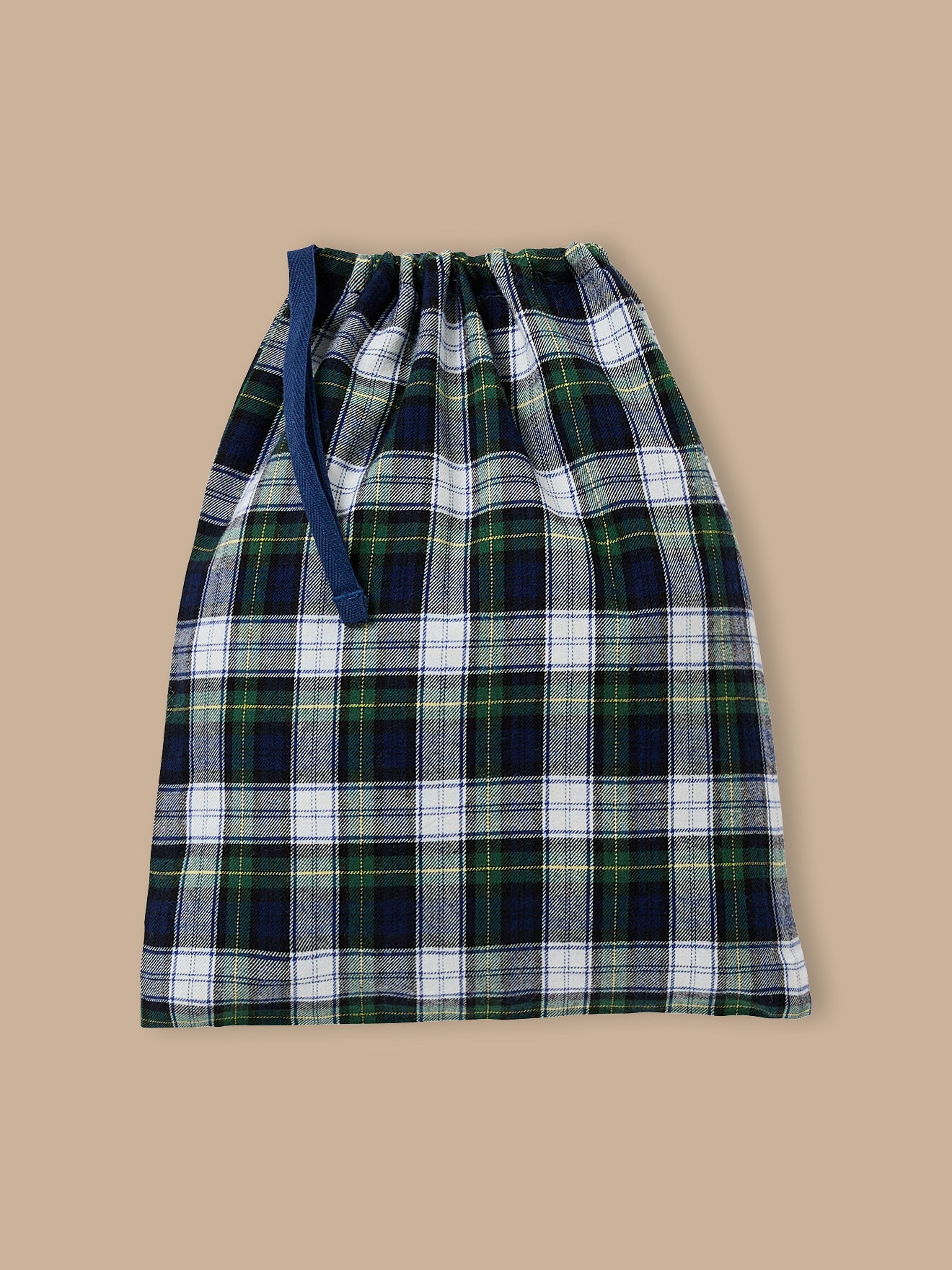 Jungen-Pyjama im Großvater-Look mit Karomuster