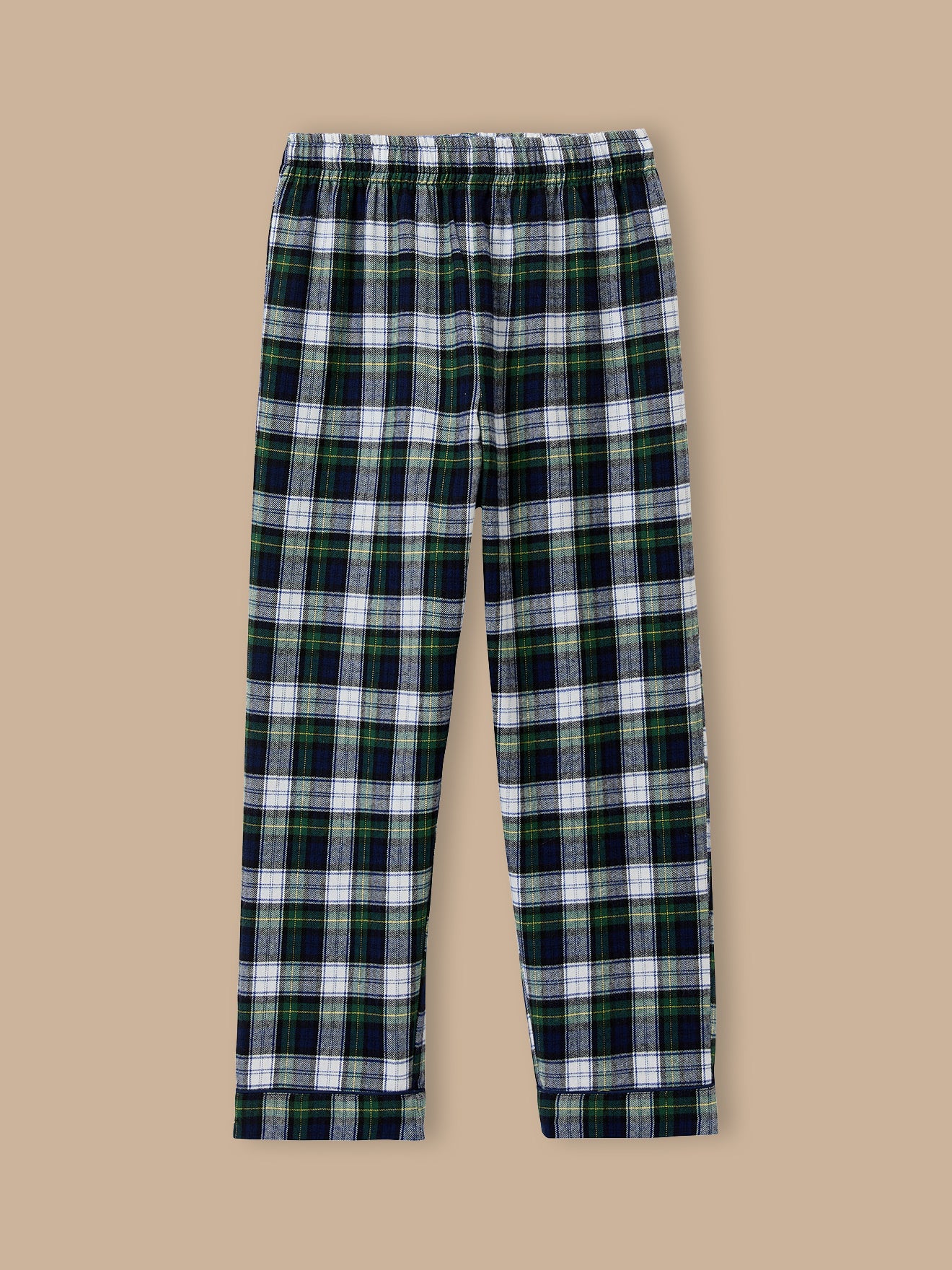 Jungen-Pyjama im Großvater-Look mit Karomuster