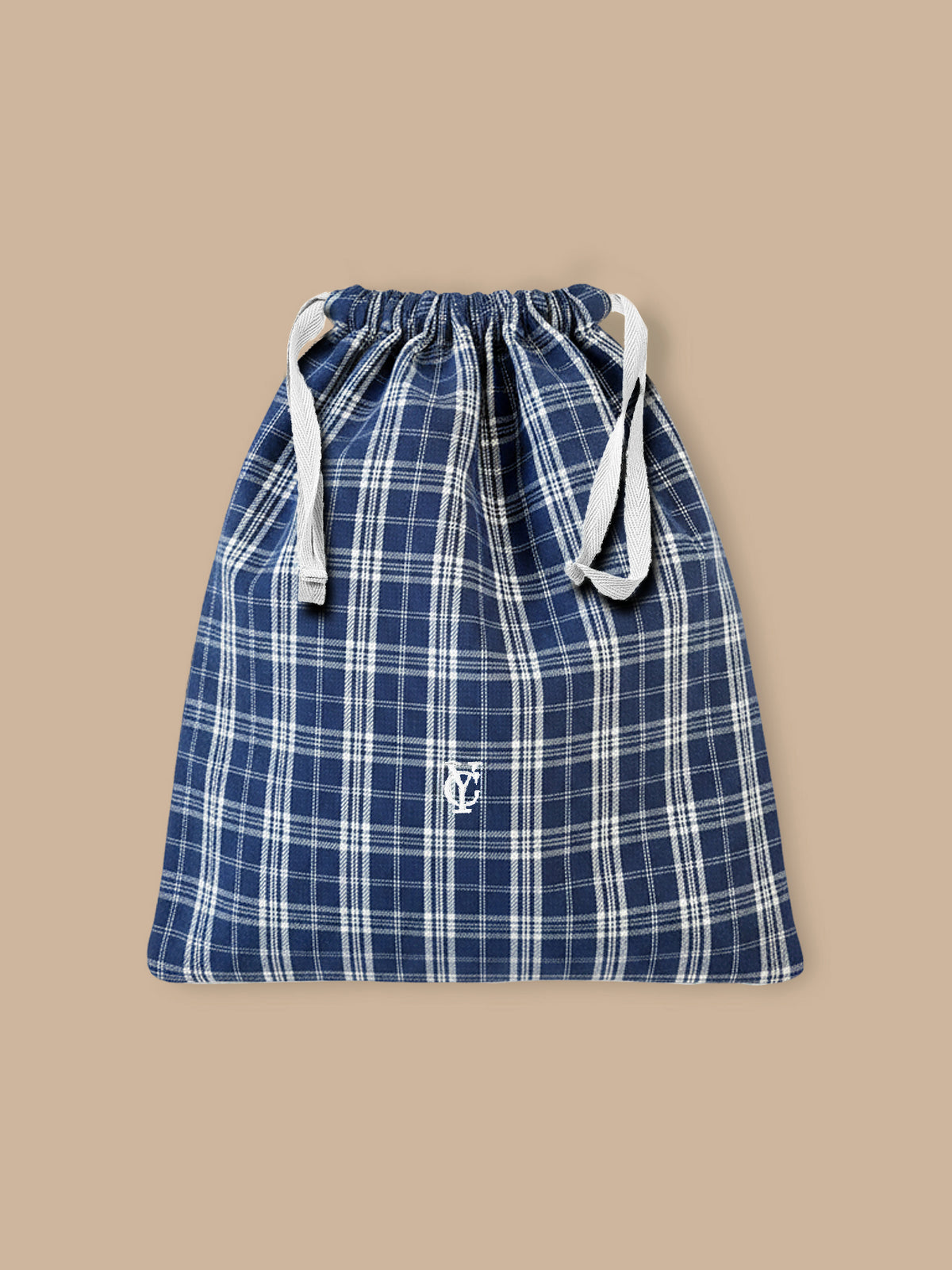 Jungen-Pyjama mit großem Karomuster