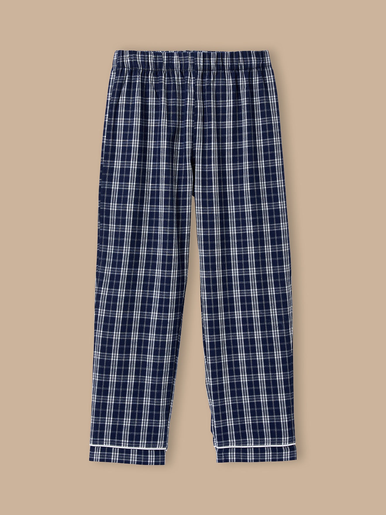 Jungen-Pyjama mit großem Karomuster