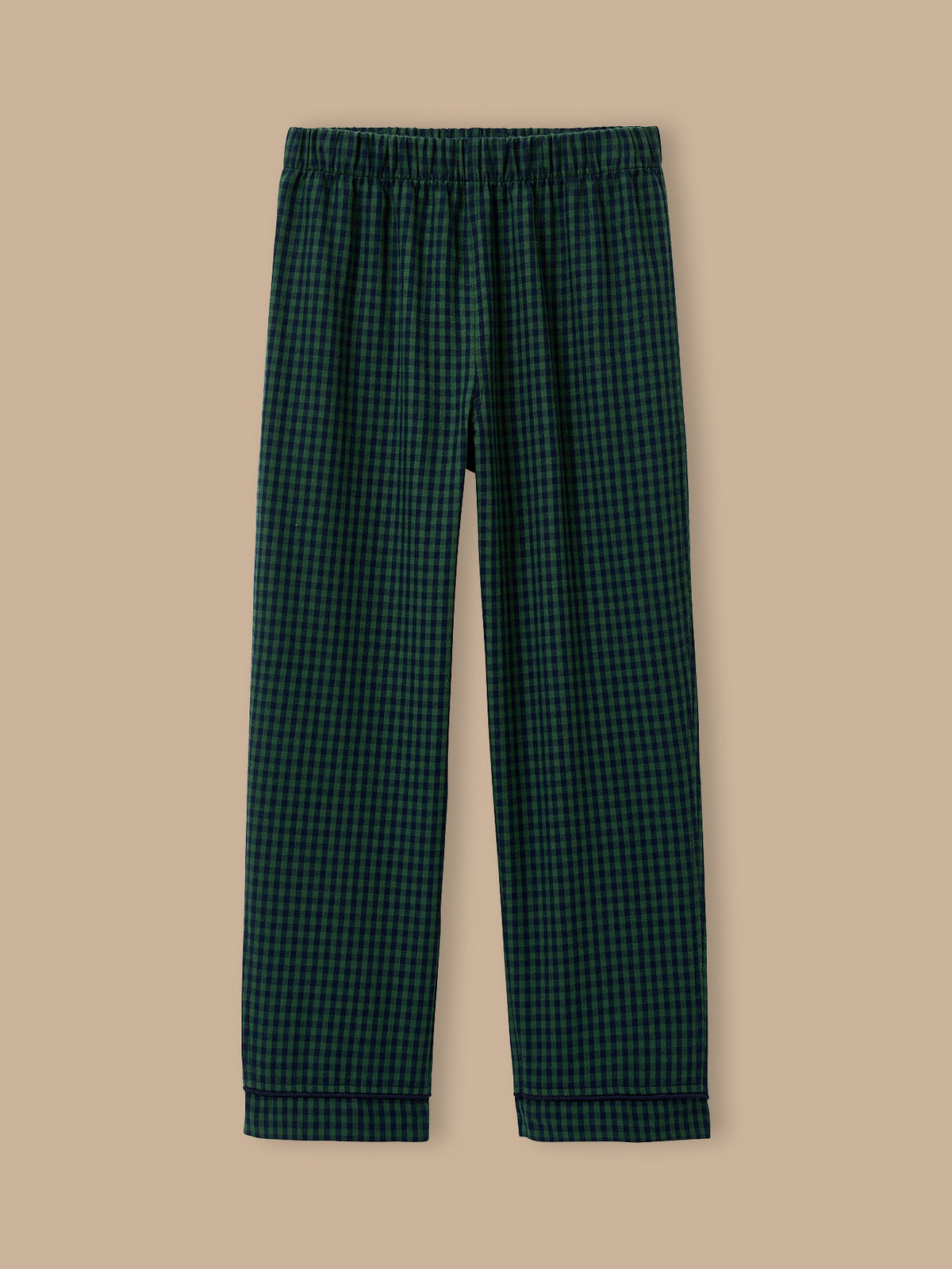 Jungen-Pyjama im Großvater-Look mit Karomuster