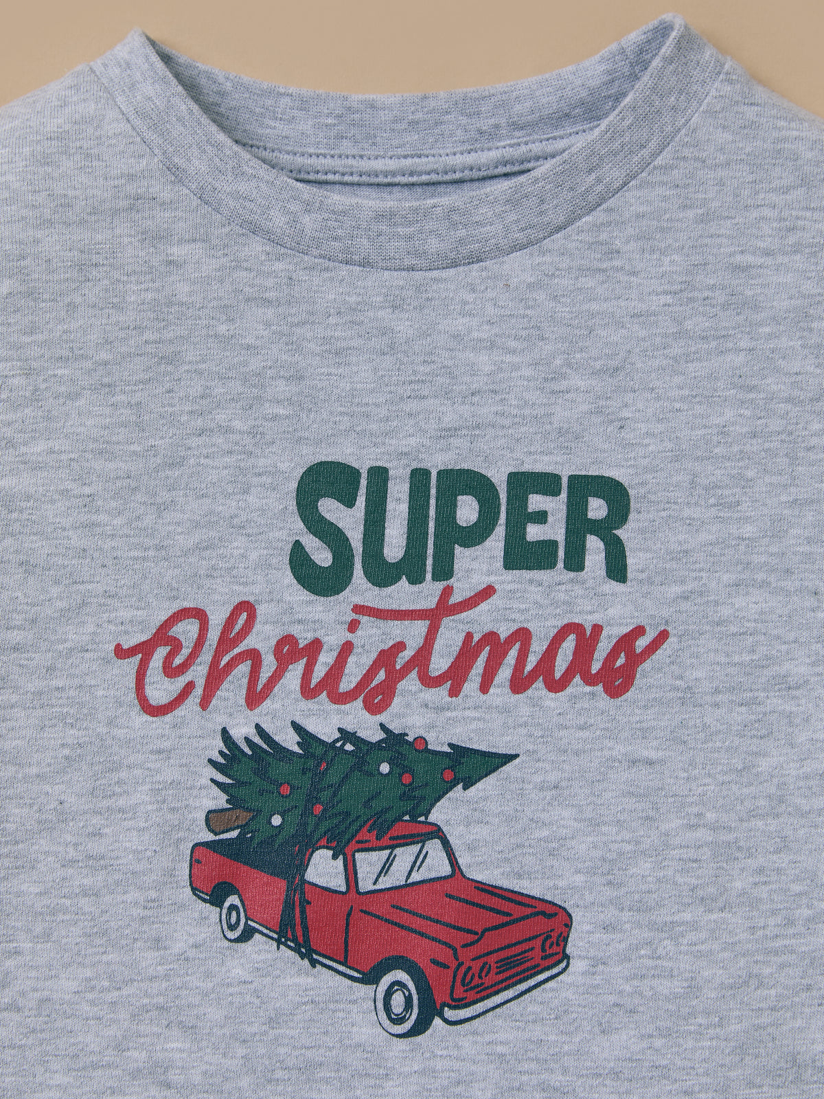 Jungen-Pyjama, weihnachtlich bedruckt