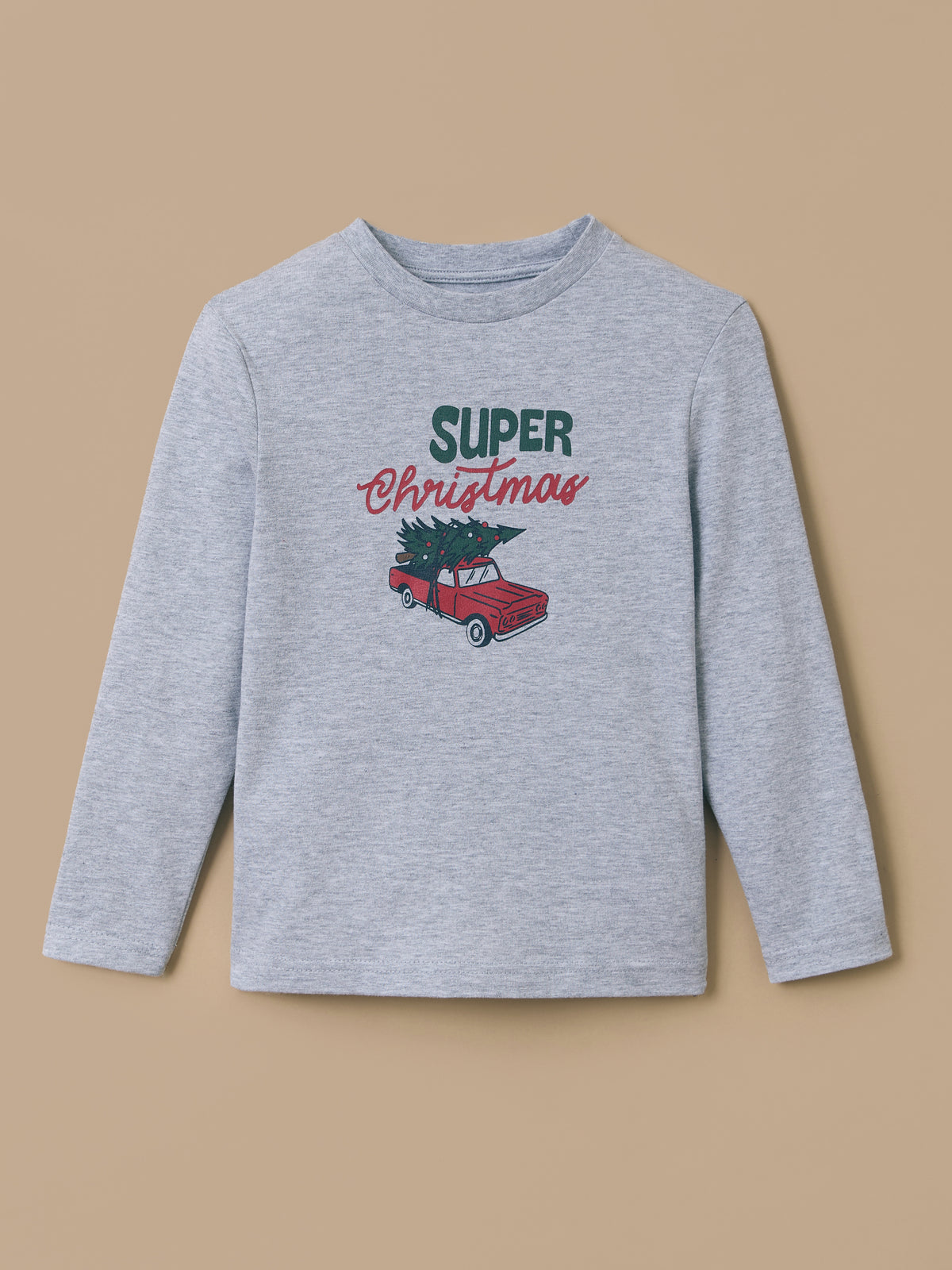 Jungen-Pyjama, weihnachtlich bedruckt