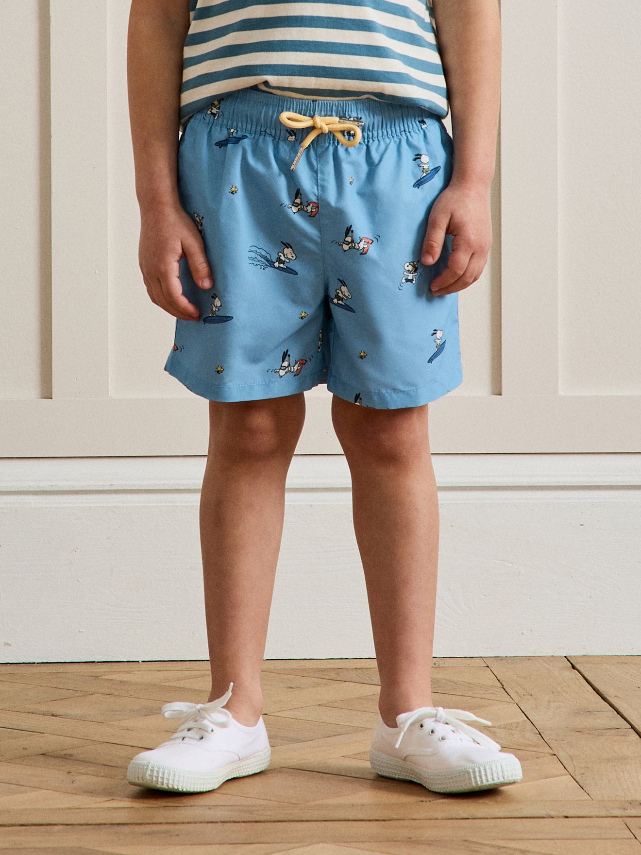 Jungen-Badehose Cyrillus x PEANUTS(TM) Kollektion Snoopy