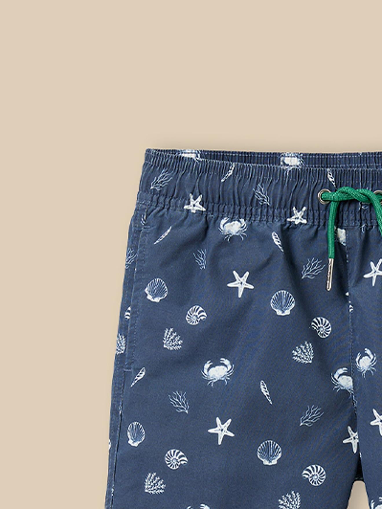Jungen-Badeshorts « Krabben »