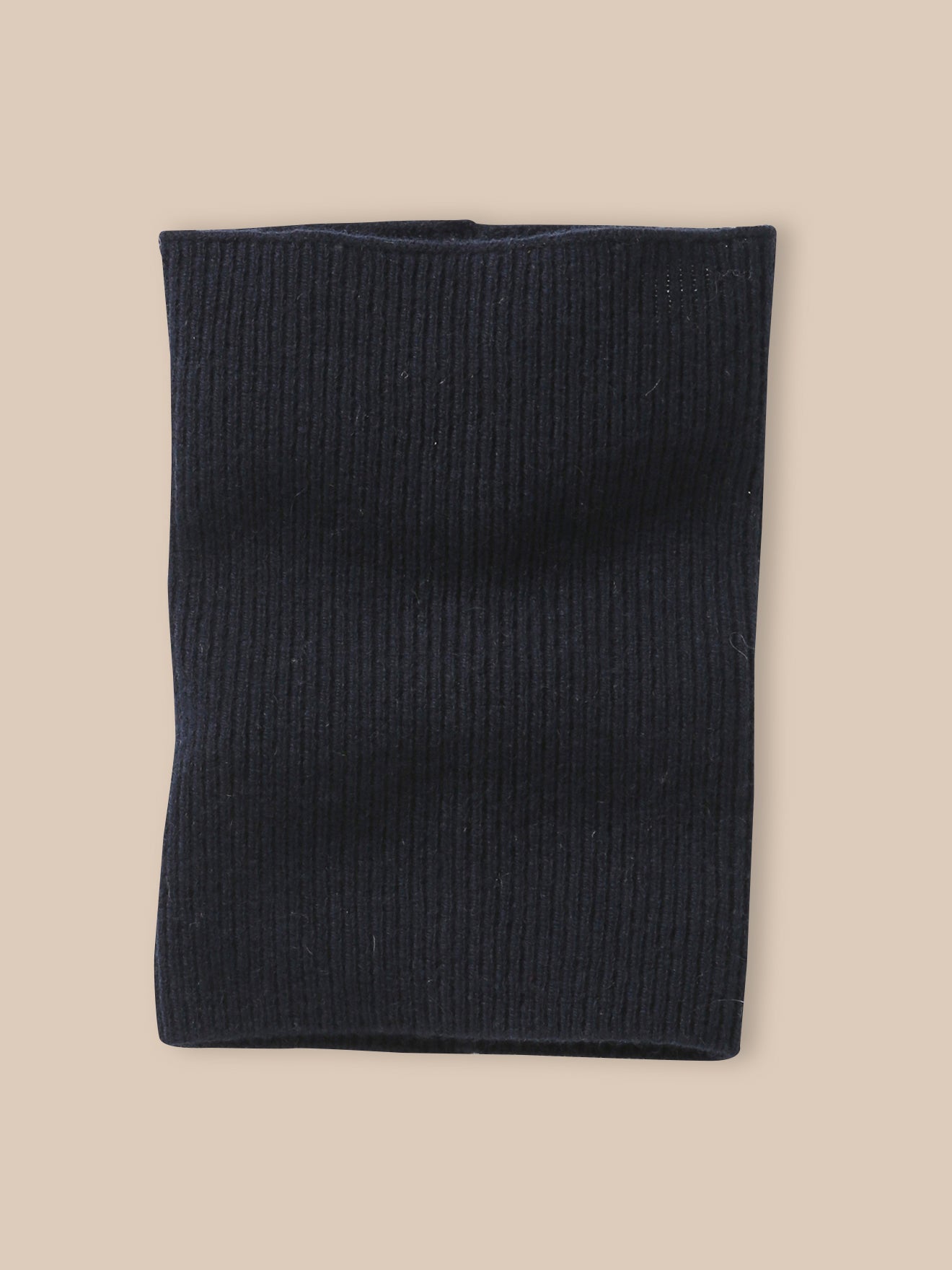 Kinder-Snood aus Merinowoll-Rippstrick