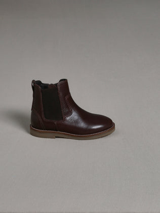 Jungen Chelsea-Boots aus Leder