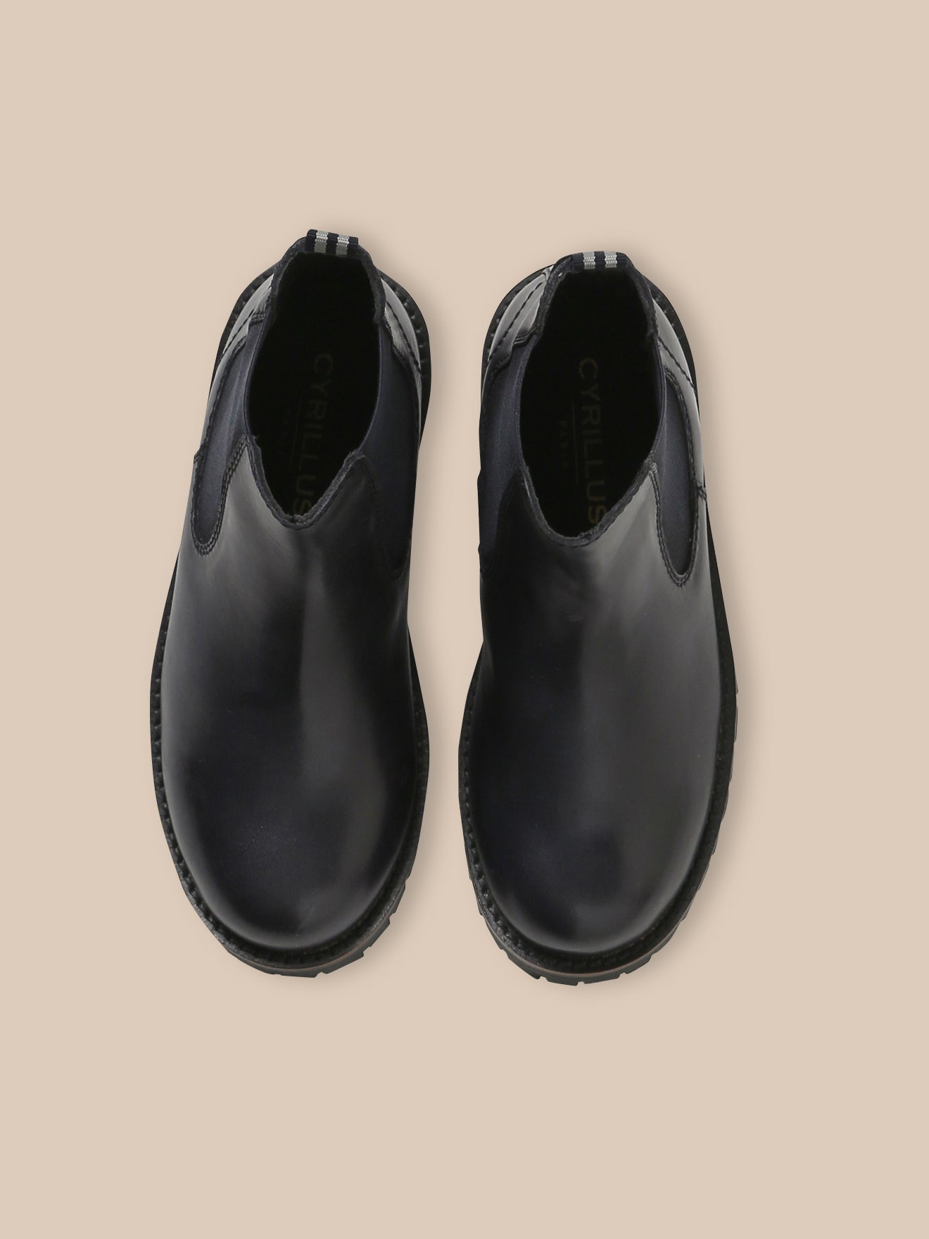 Jungen Chelsea-Boots aus Leder
