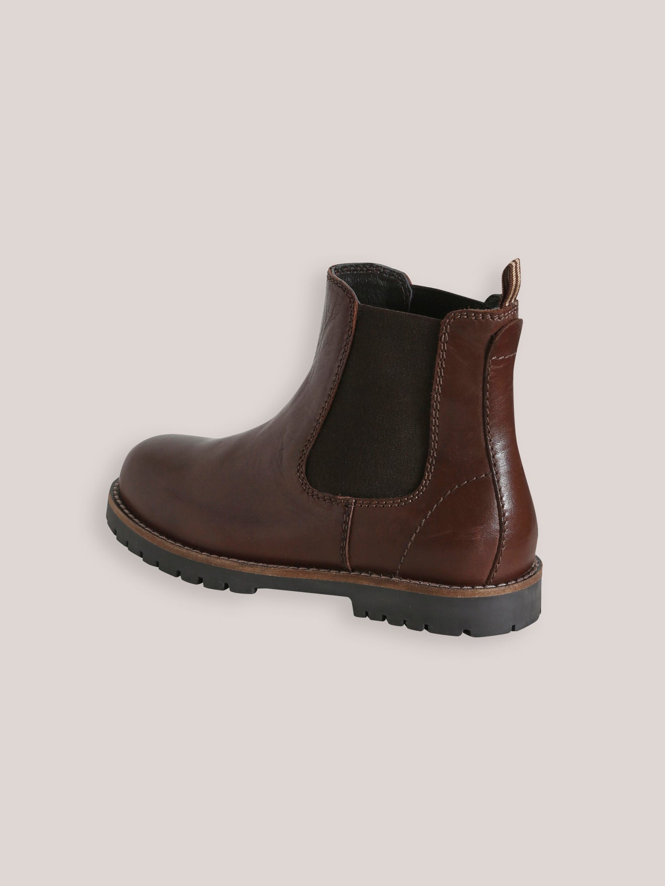 Jungen Chelsea-Boots aus Leder