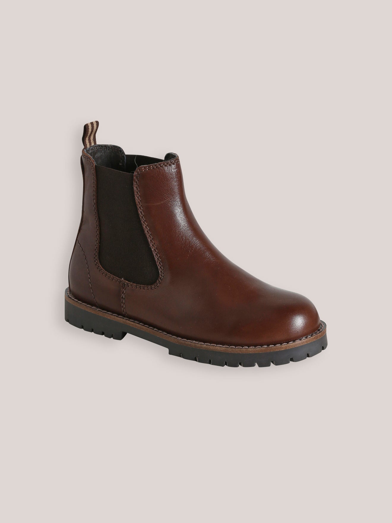 Jungen Chelsea-Boots aus Leder