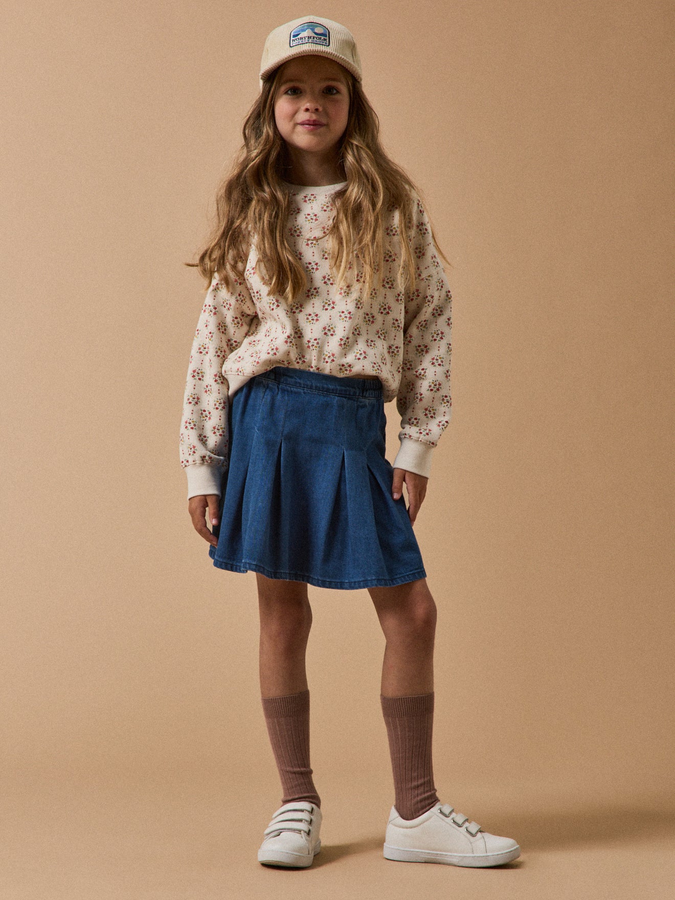 Jungen-Sneaker aus Leder