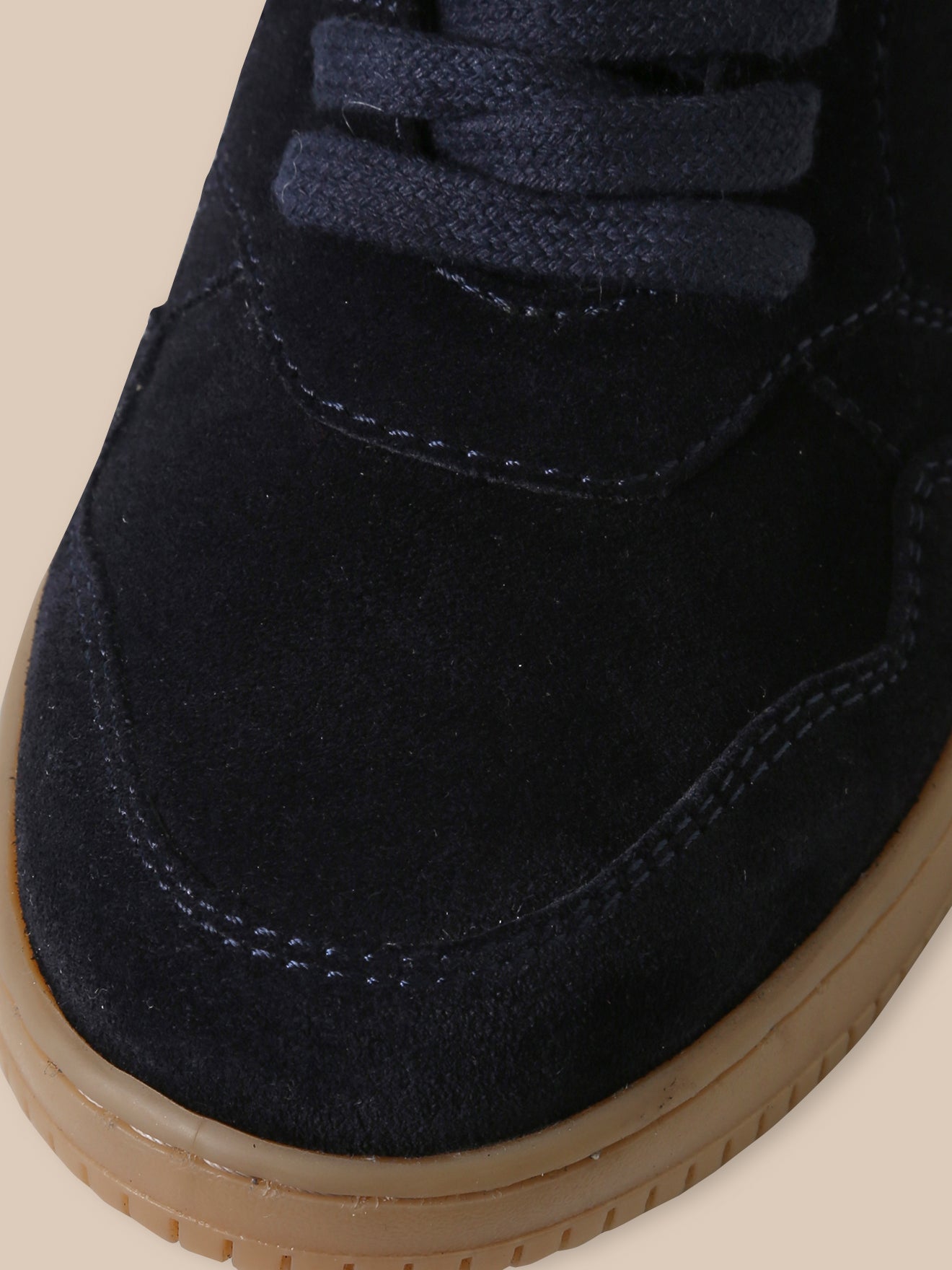 Jungen-Sneaker High aus Veloursleder