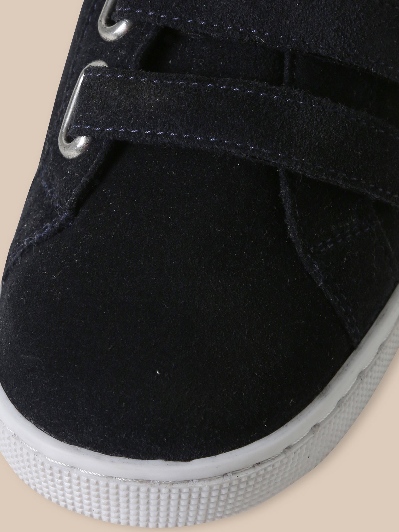 Jungen-Sneaker Low aus Veloursleder