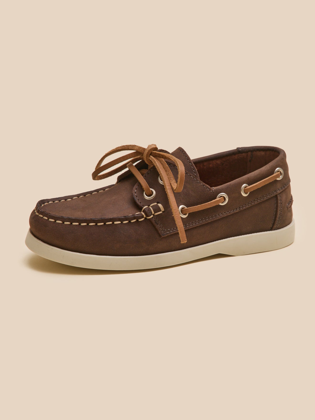 Jungen-Bootsschuhe aus Leder