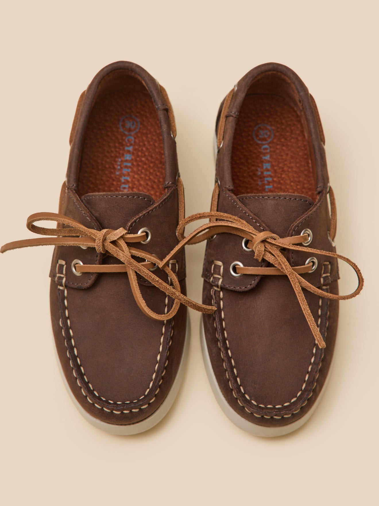 Jungen-Bootsschuhe aus Leder