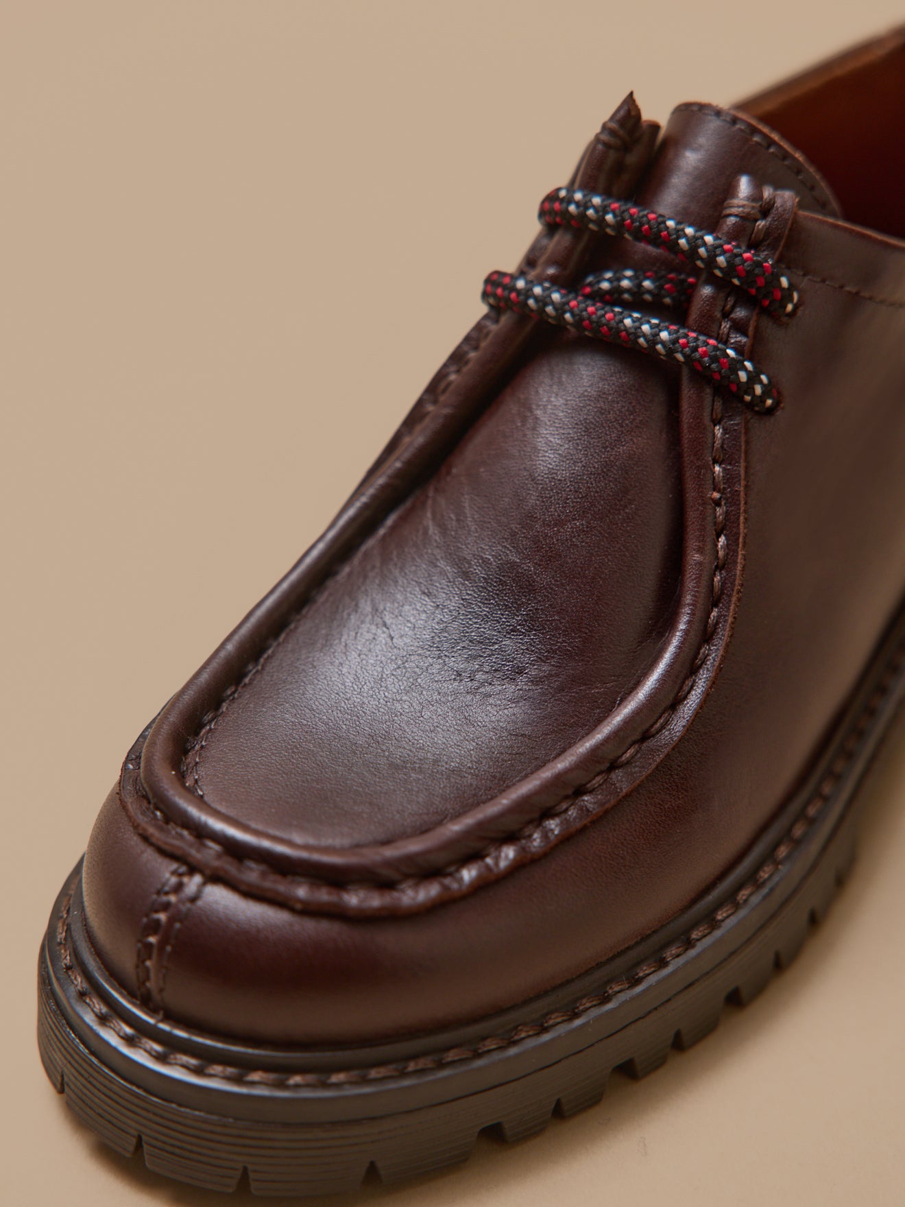 Jungen-Schnürschuhe aus Leder