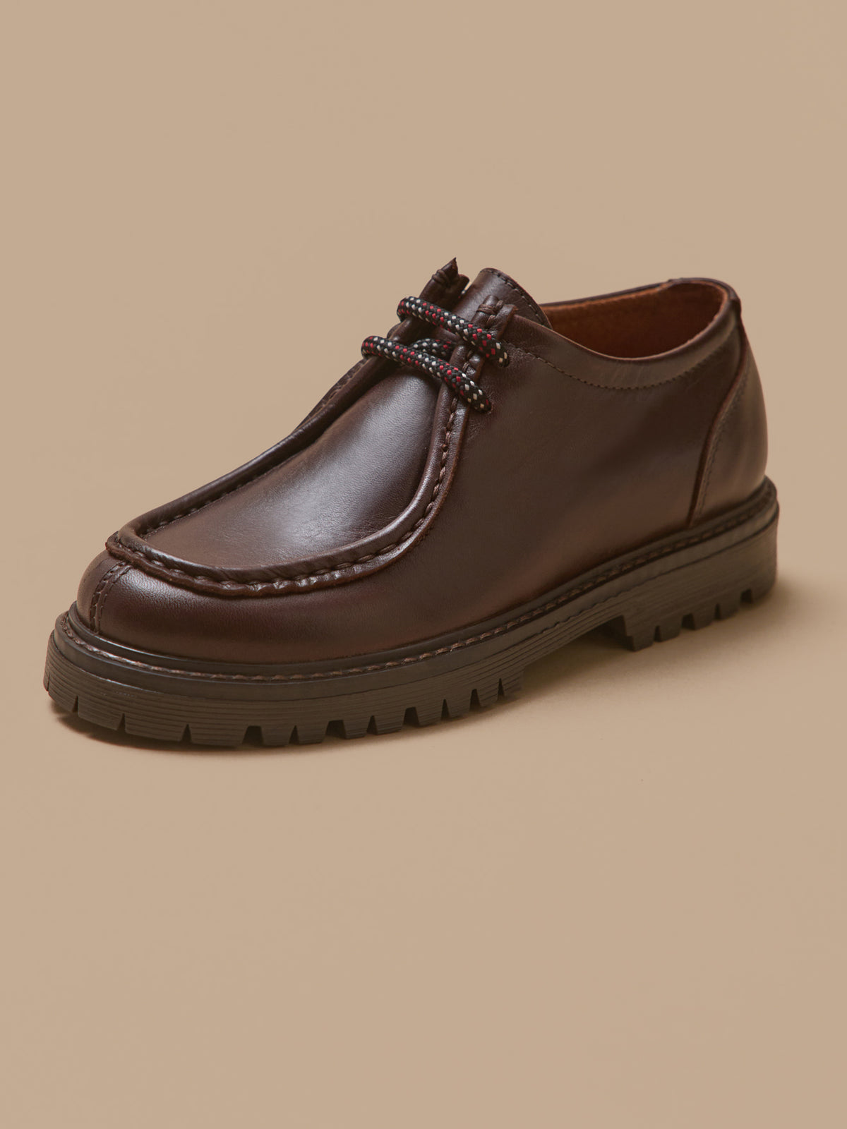 Jungen-Schnürschuhe aus Leder
