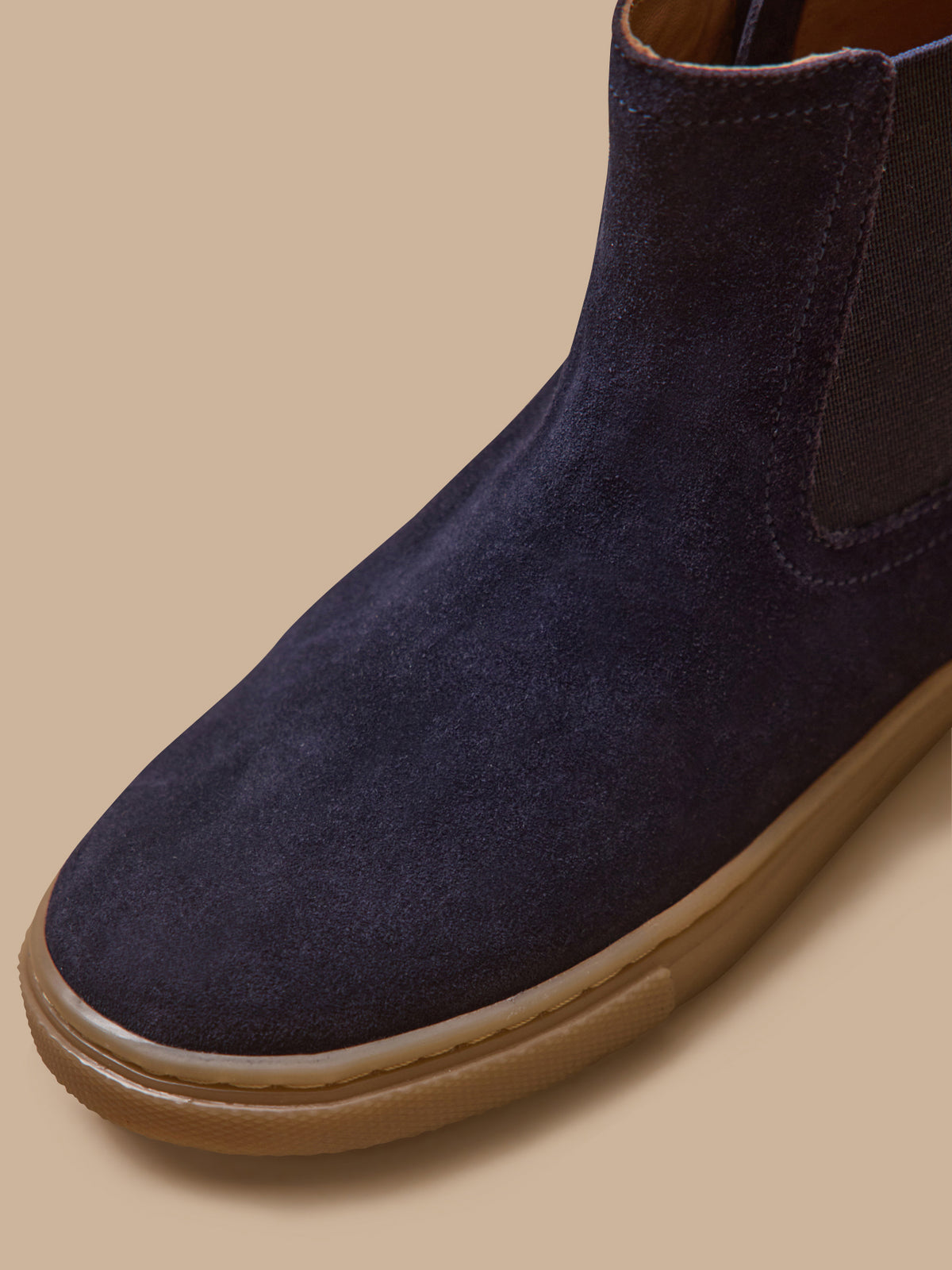 Jungen-Chelsea-Boots aus Veloursleder