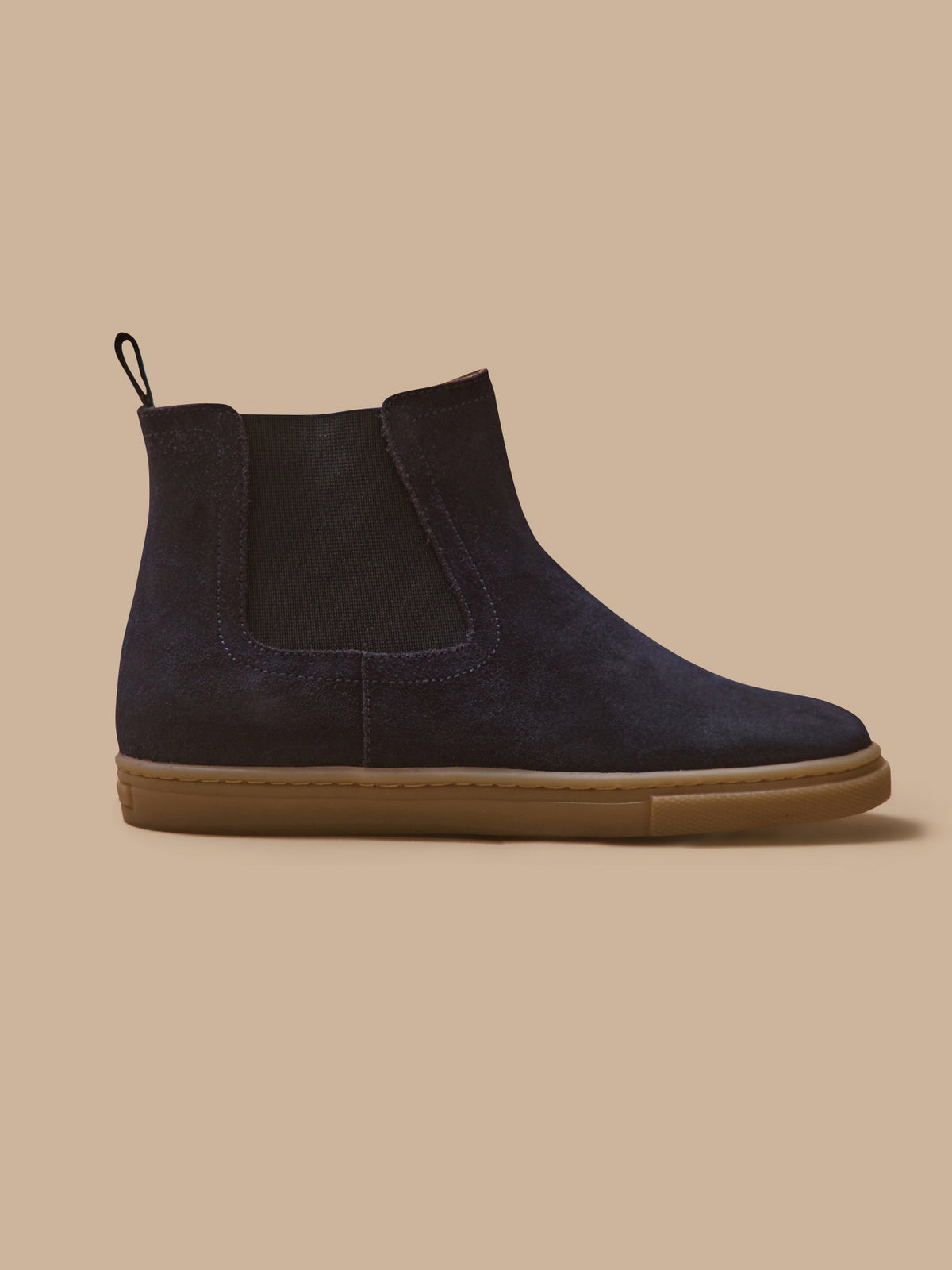 Jungen-Chelsea-Boots aus Veloursleder