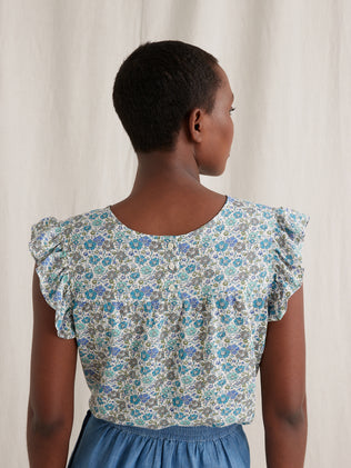 Damen-Top aus Liberty-Stoff - Limited Collection